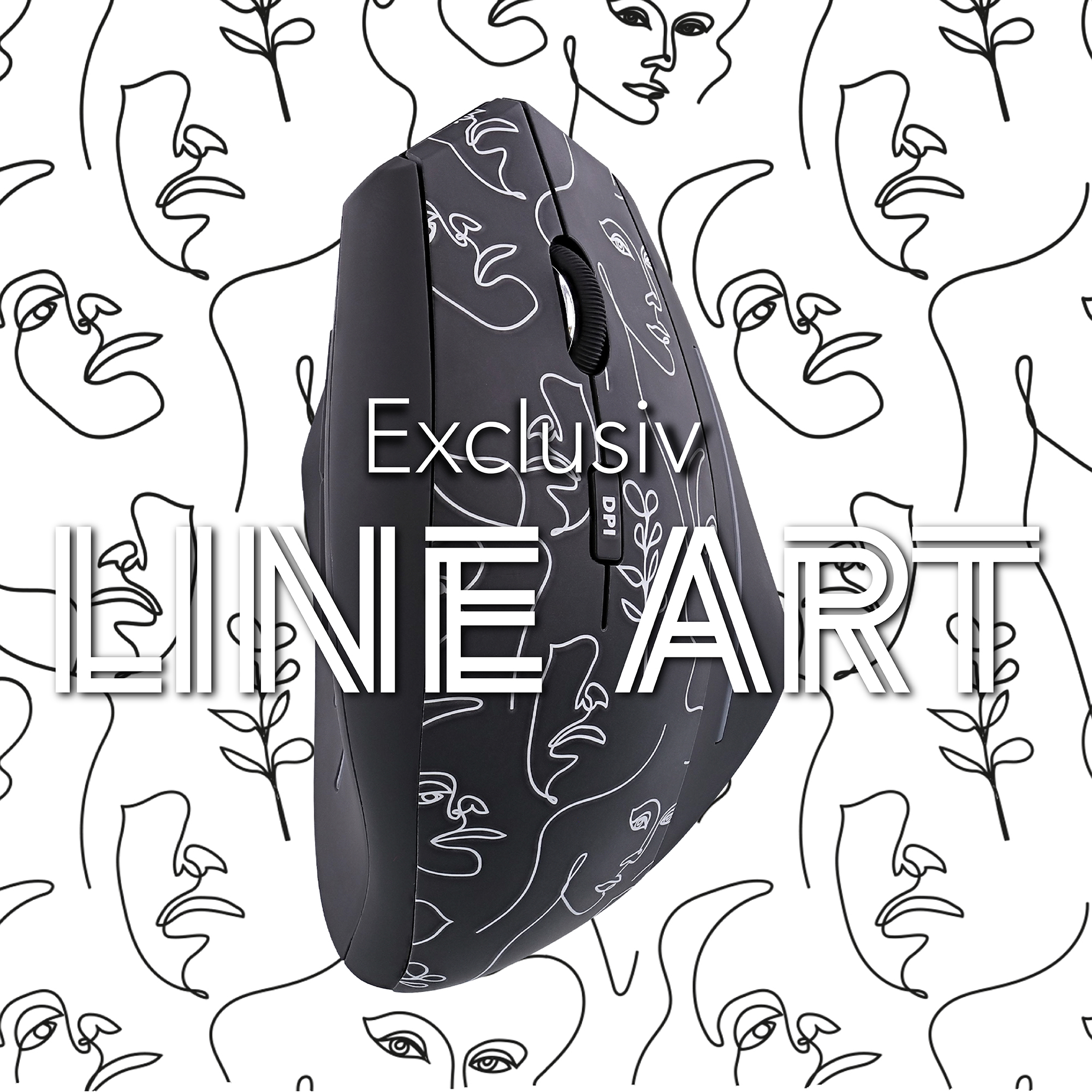 Souris sans fil ergonomique verticale EXCLUSIV ART3