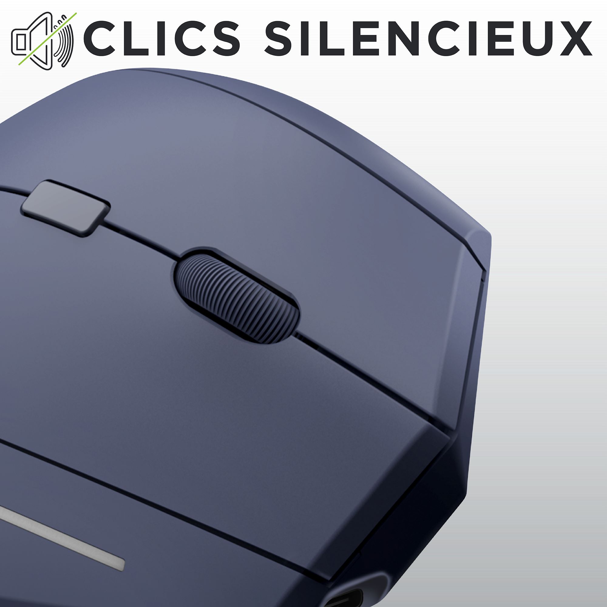 Souris sans fil ergonomique verticale double connexion Bluetooth + USB-A6