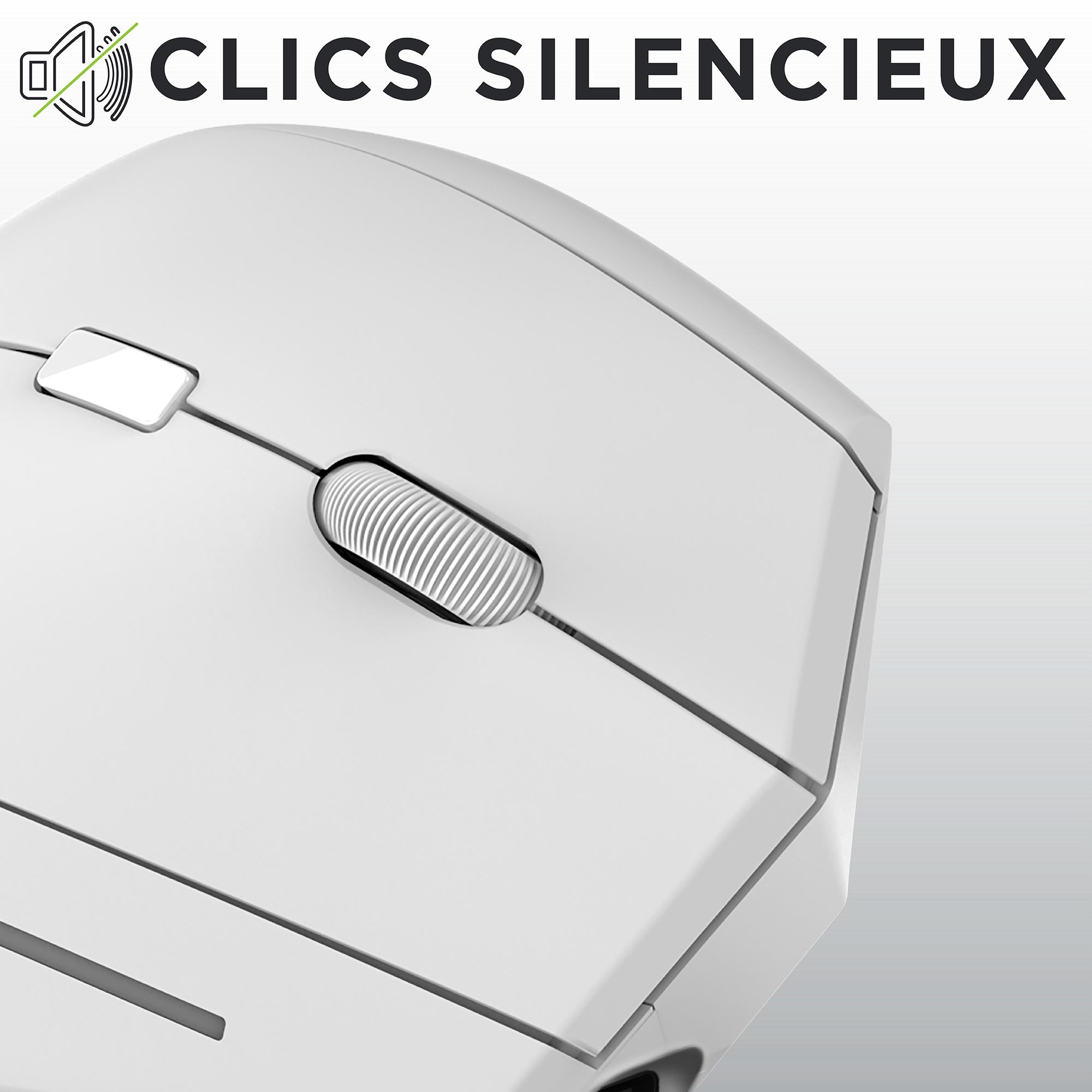 Souris sans fil ergonomique verticale double connexion Bluetooth + USB-A6