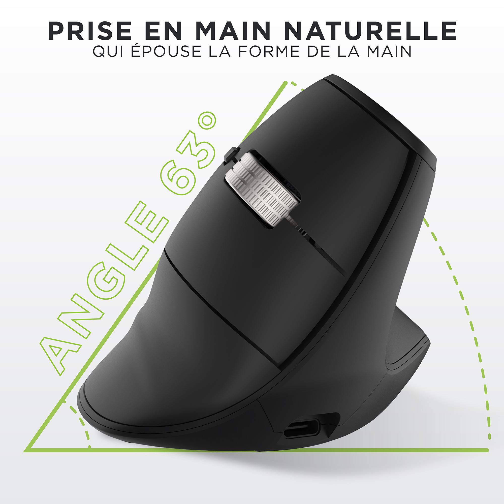 ERGO INFINITE Vertical Rechargeable Wireless Mouse5
