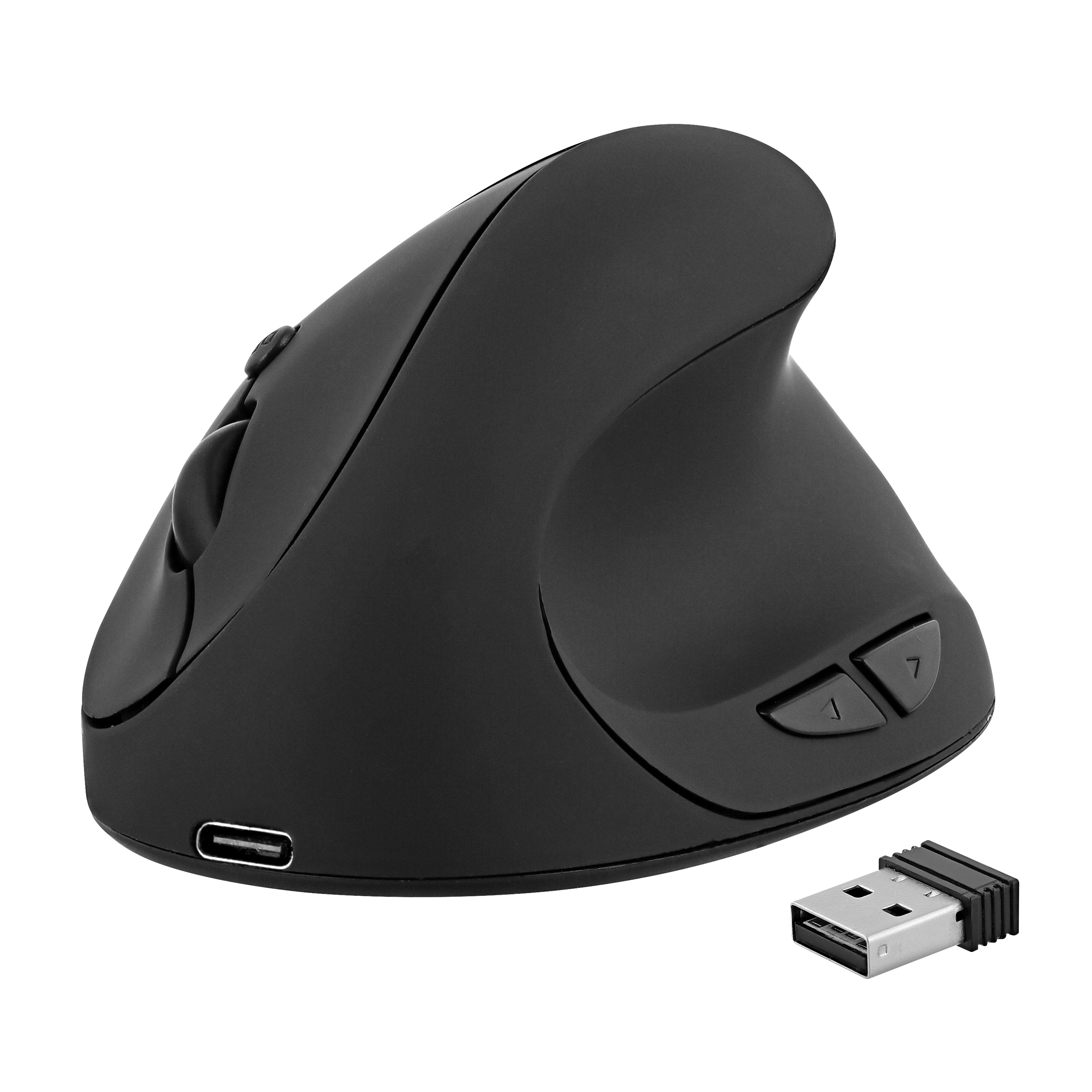 Mini souris sans fil ergonomique verticale et rechargeable1