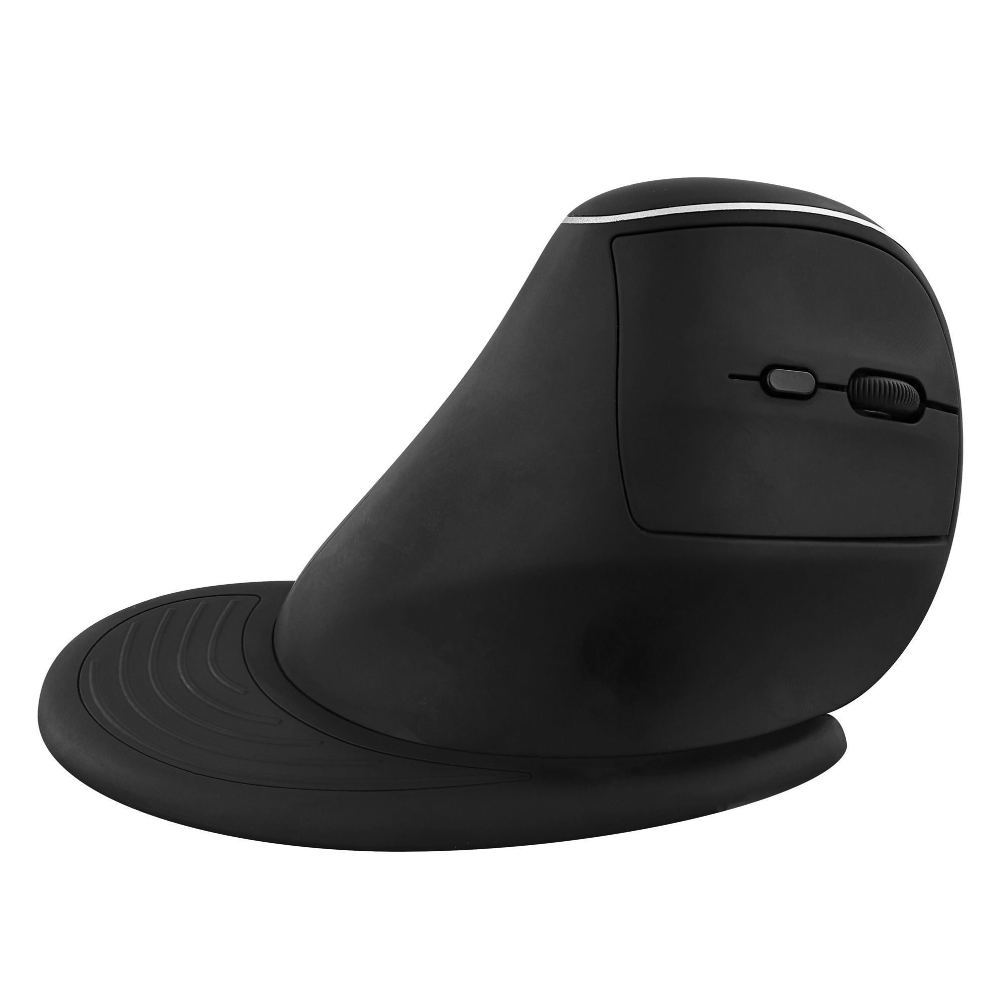 Mouse Verticale Ergonomico Wireless T'nB – Inclinazione 53°, Ricaricabile USB-C, Bluetooth/USB-A, Bianco