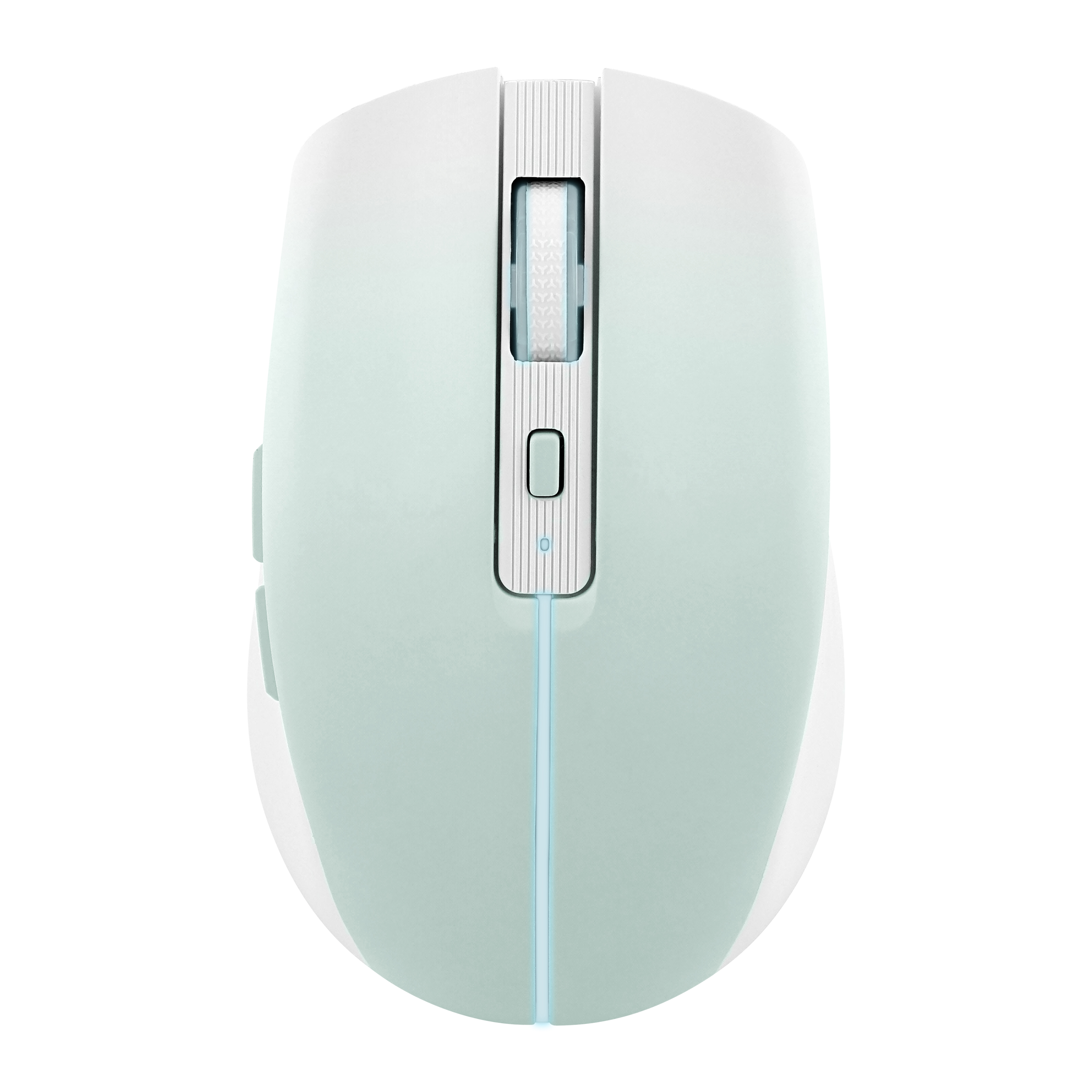 Souris colorée rechargeable dual connect bleue - GRADIENT4