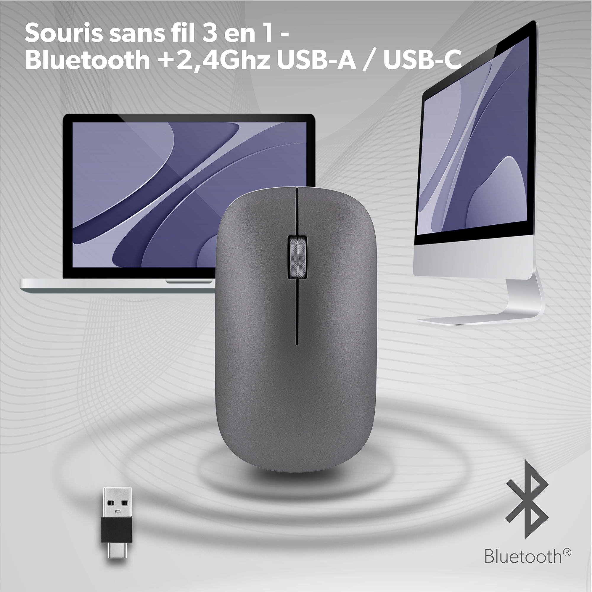 TRIPLE CONNECT iClick Wireless Mouse4