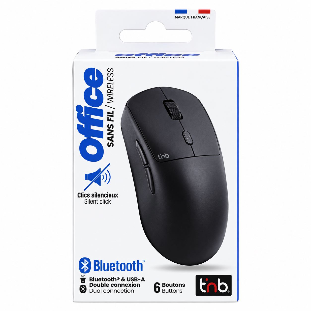 Souris sans fil USB-A & Bluetooth - OFFICE6