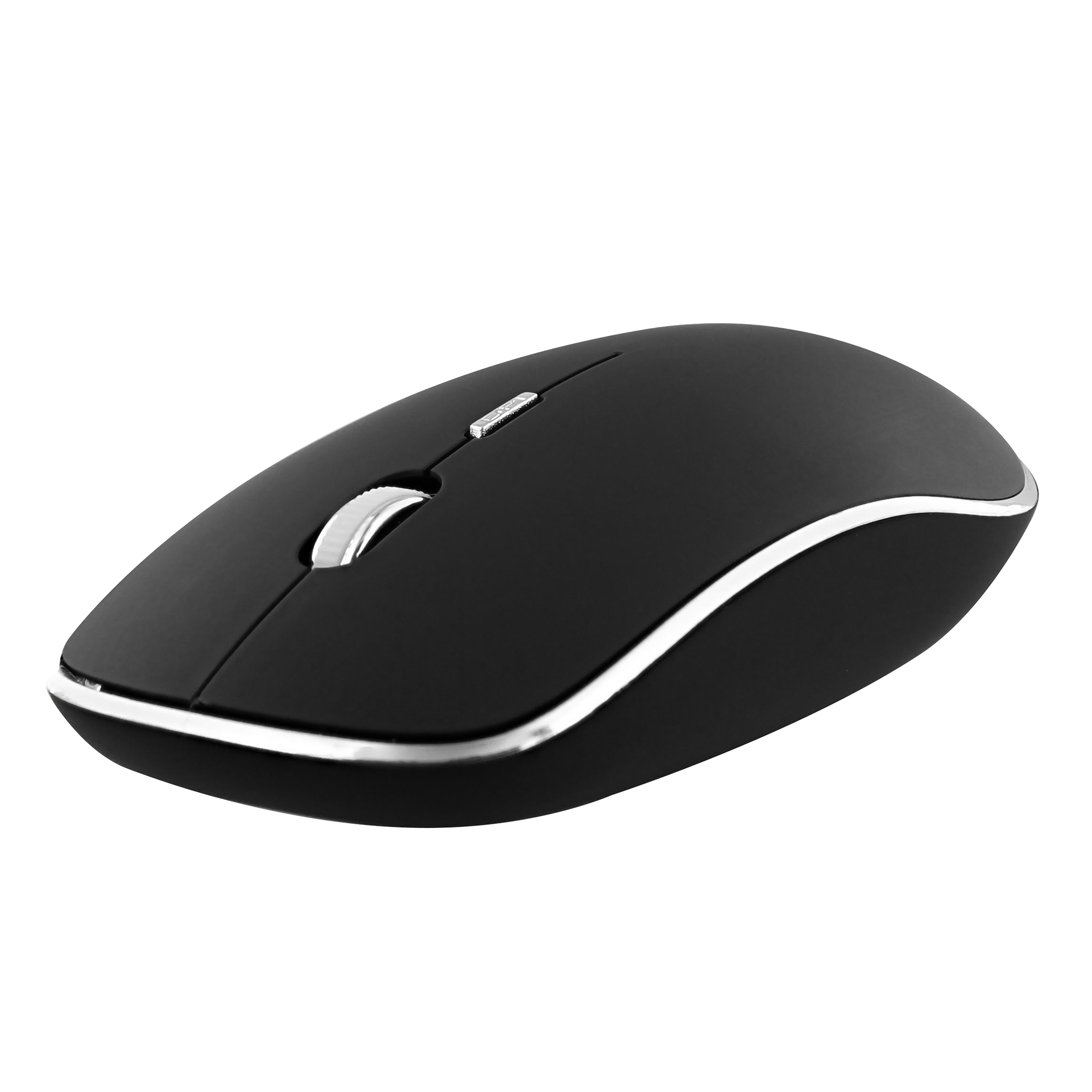 RUBBY black silent click wireless mouse2