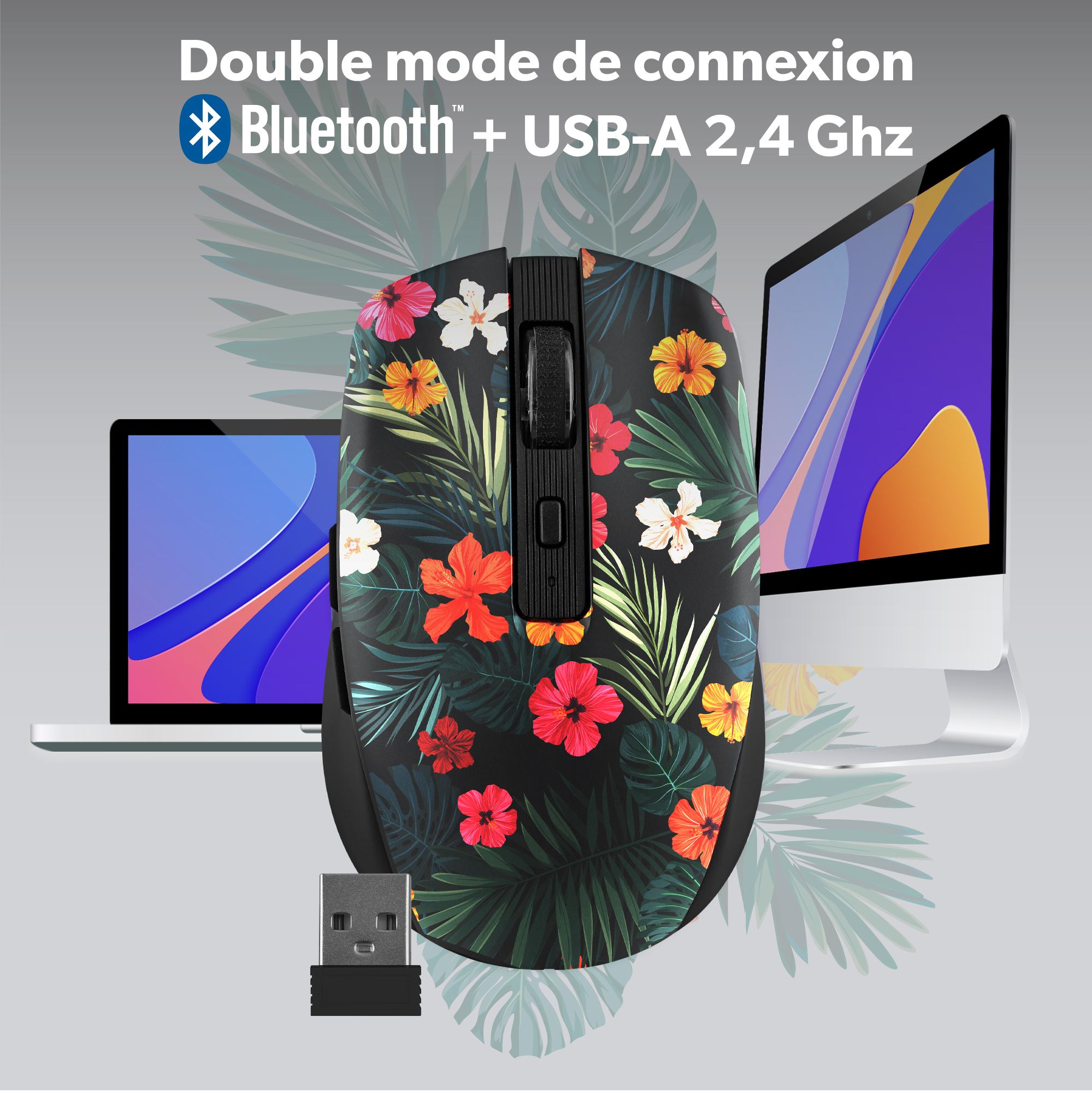 Souris sans fil Bluetooth rechargeable - AMAZONIA EXCLUSIV5