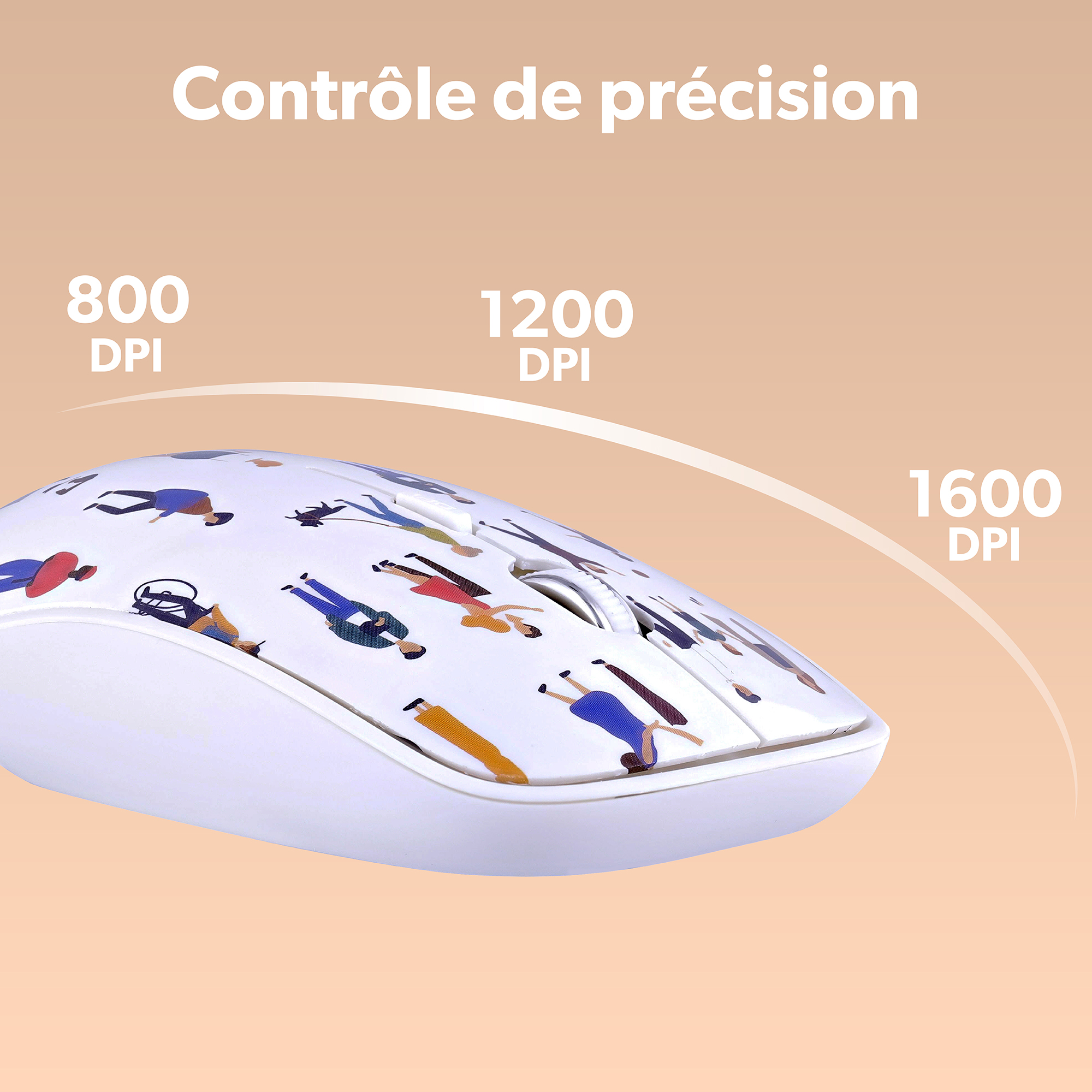 Ratón inalámbrico SMALL LIFE EXCLUSIV6