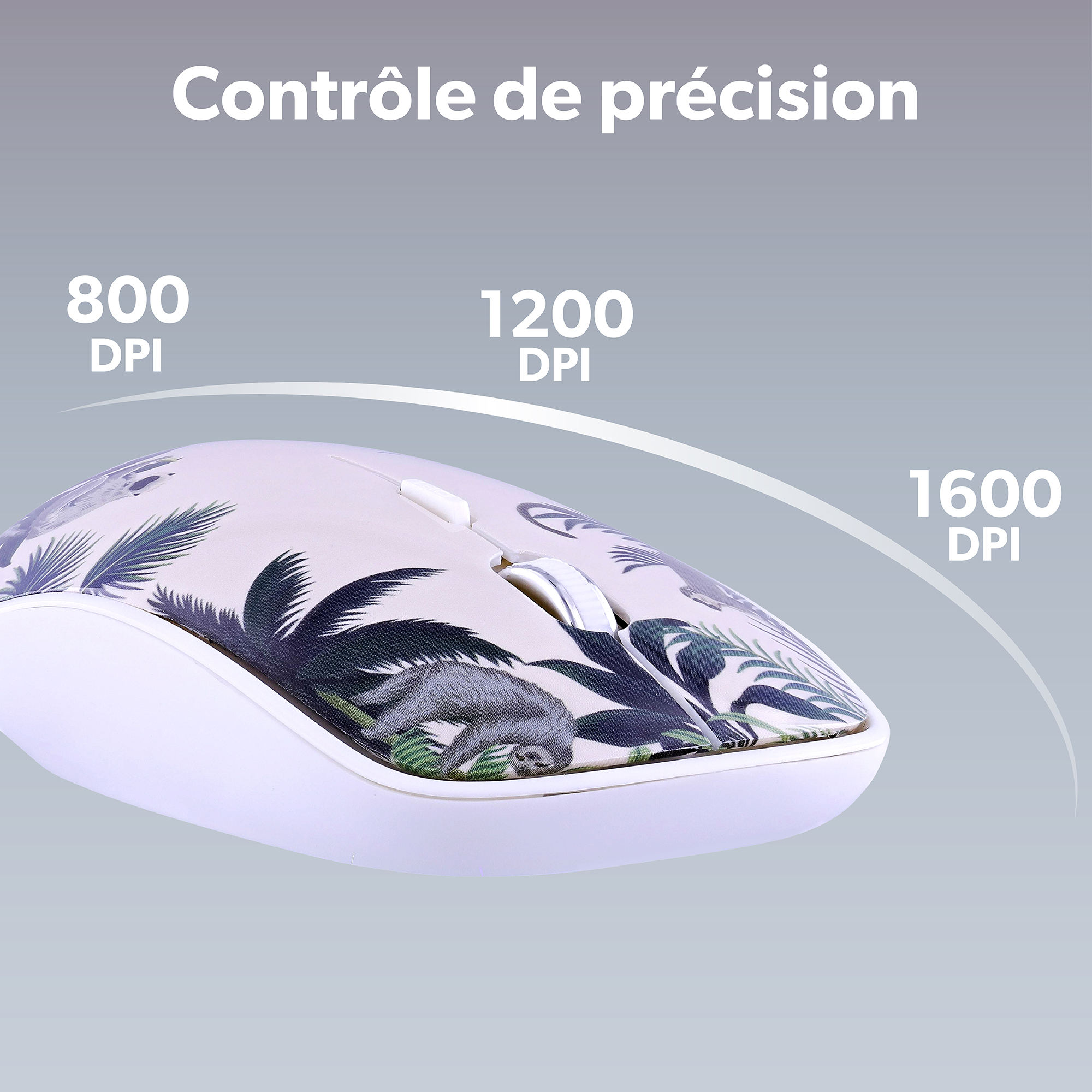 Ratón inalámbrico MONKEY EXCLUSIV6