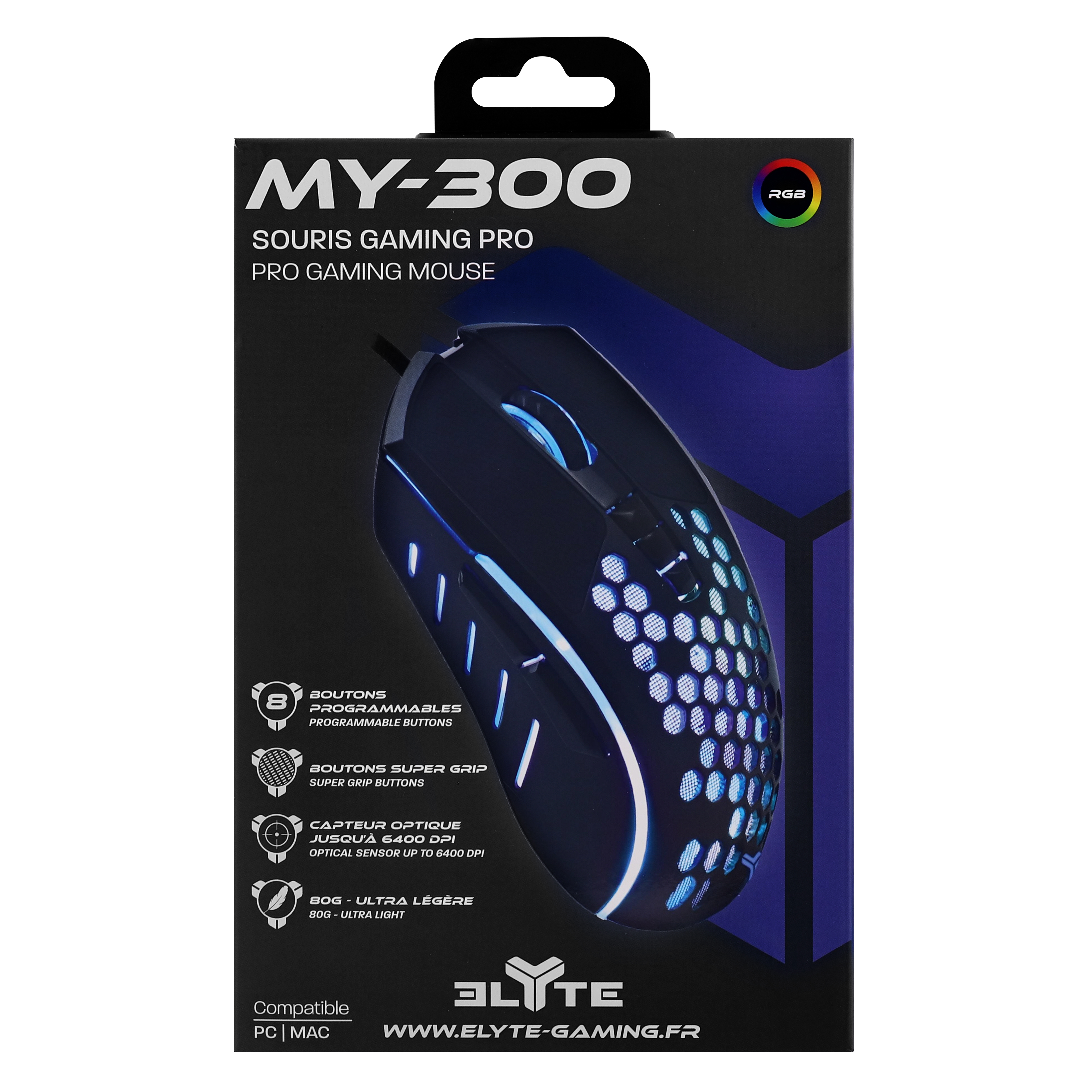 ELYTE - Souris Gaming MY-3005