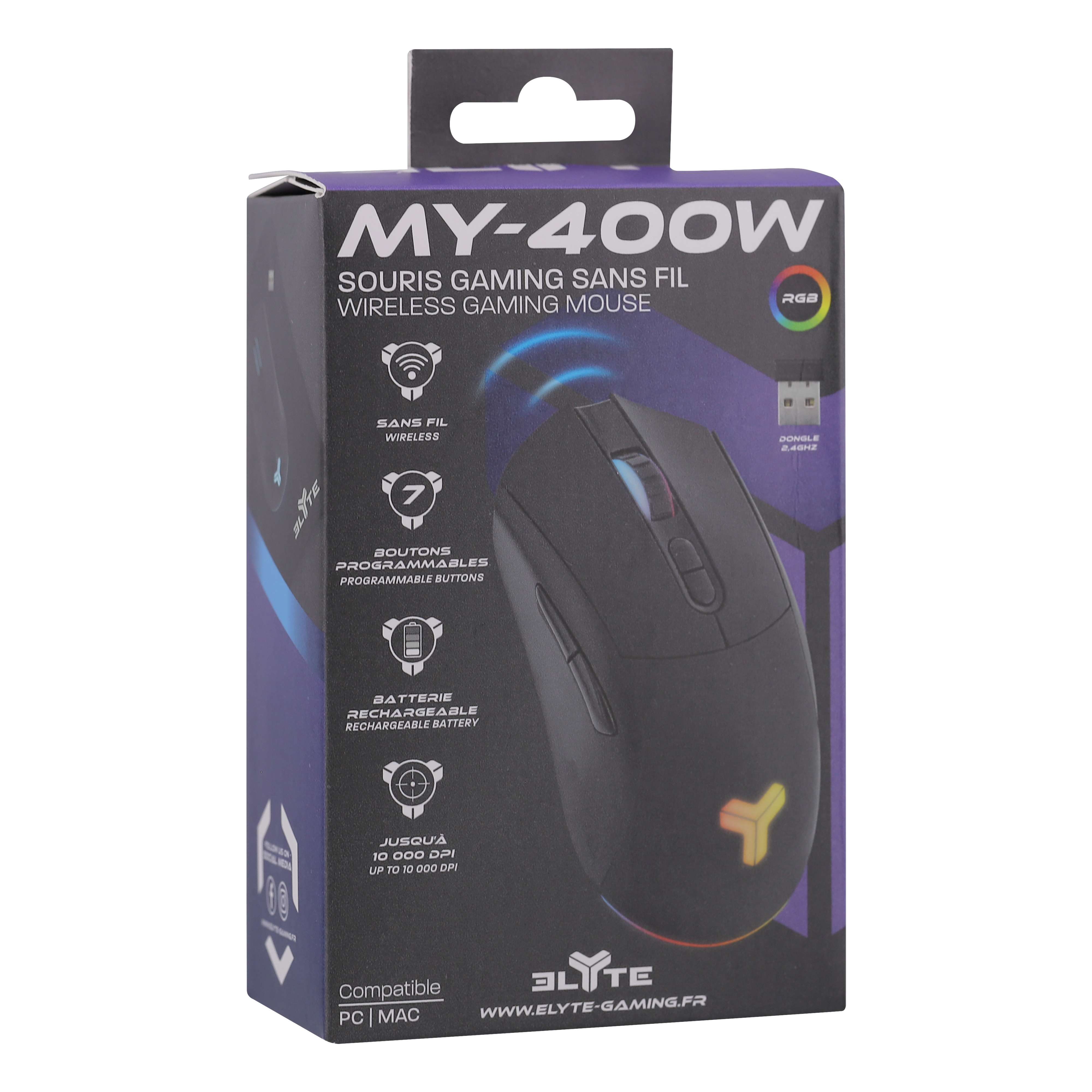 ELYTE - MY-400W Wireless Gaming Mouse5