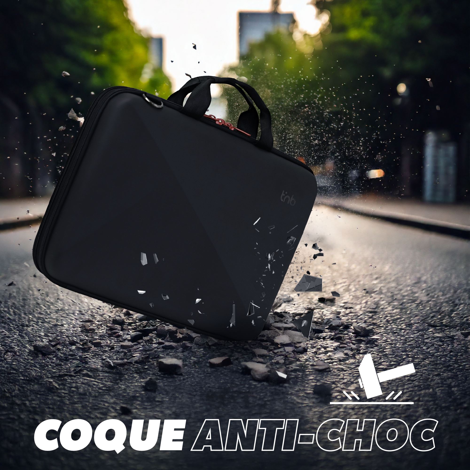 Sacoche PC 2 compartiments  15.6