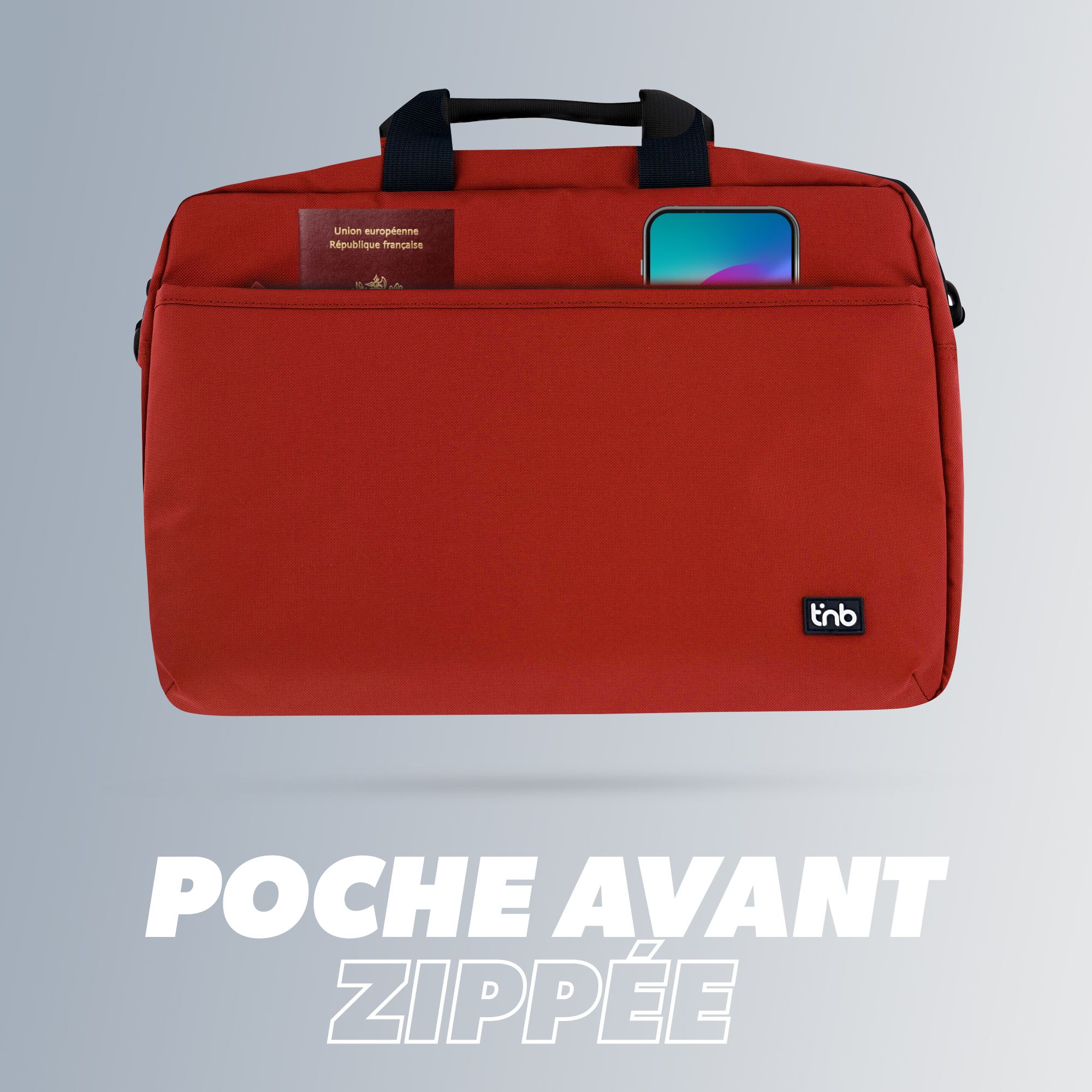 Maletín para PC de 15,6'' SELECT ROJO4