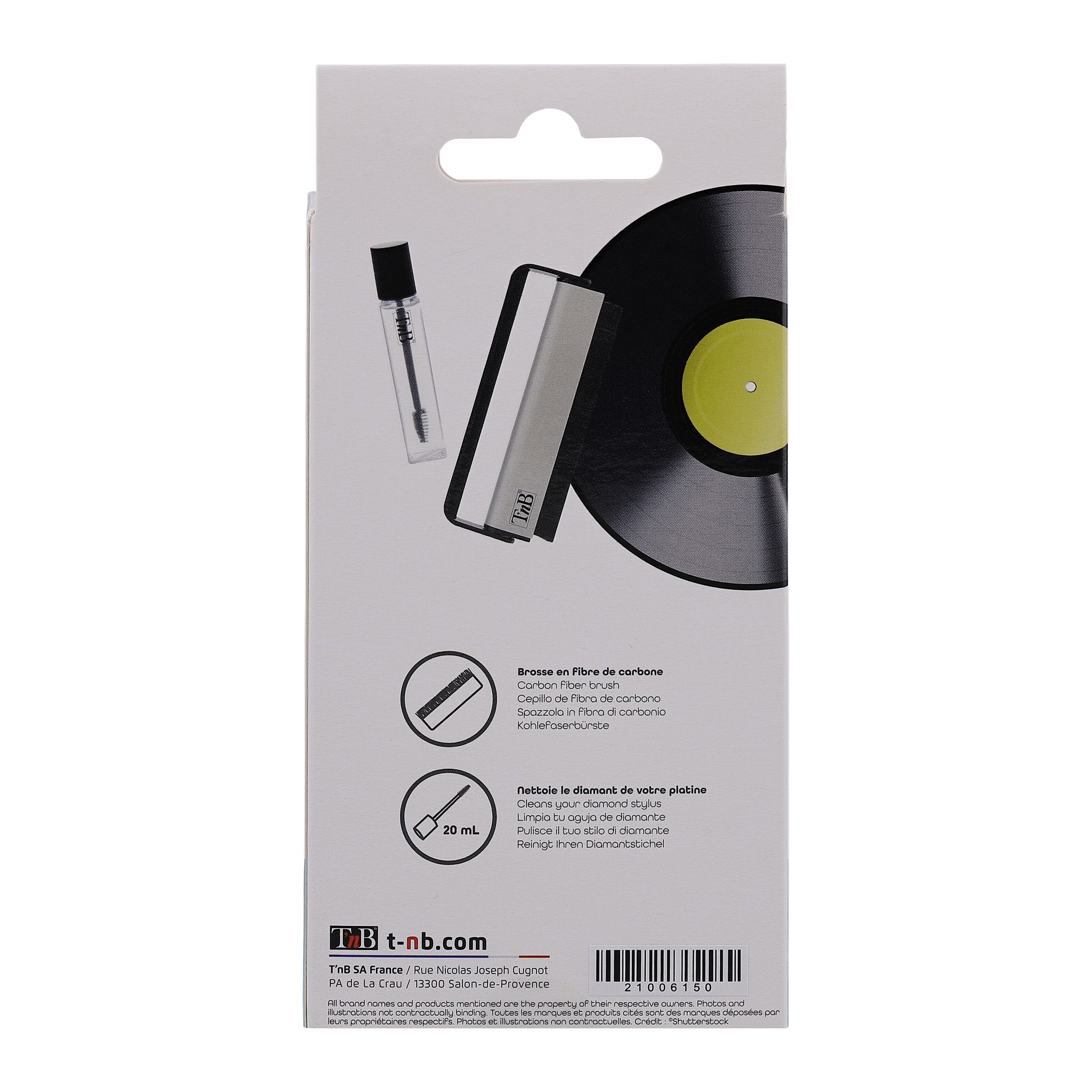 Kit de nettoyage 2 en 1 pour disques et platines vinyles7