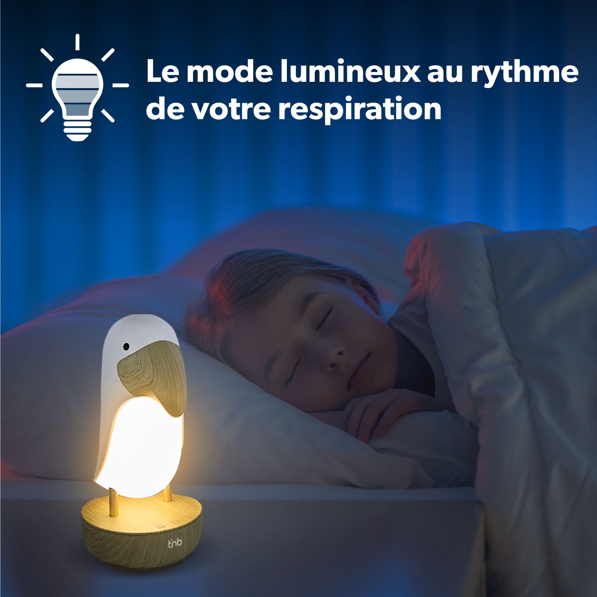 Toucan Night Light - White Noise4