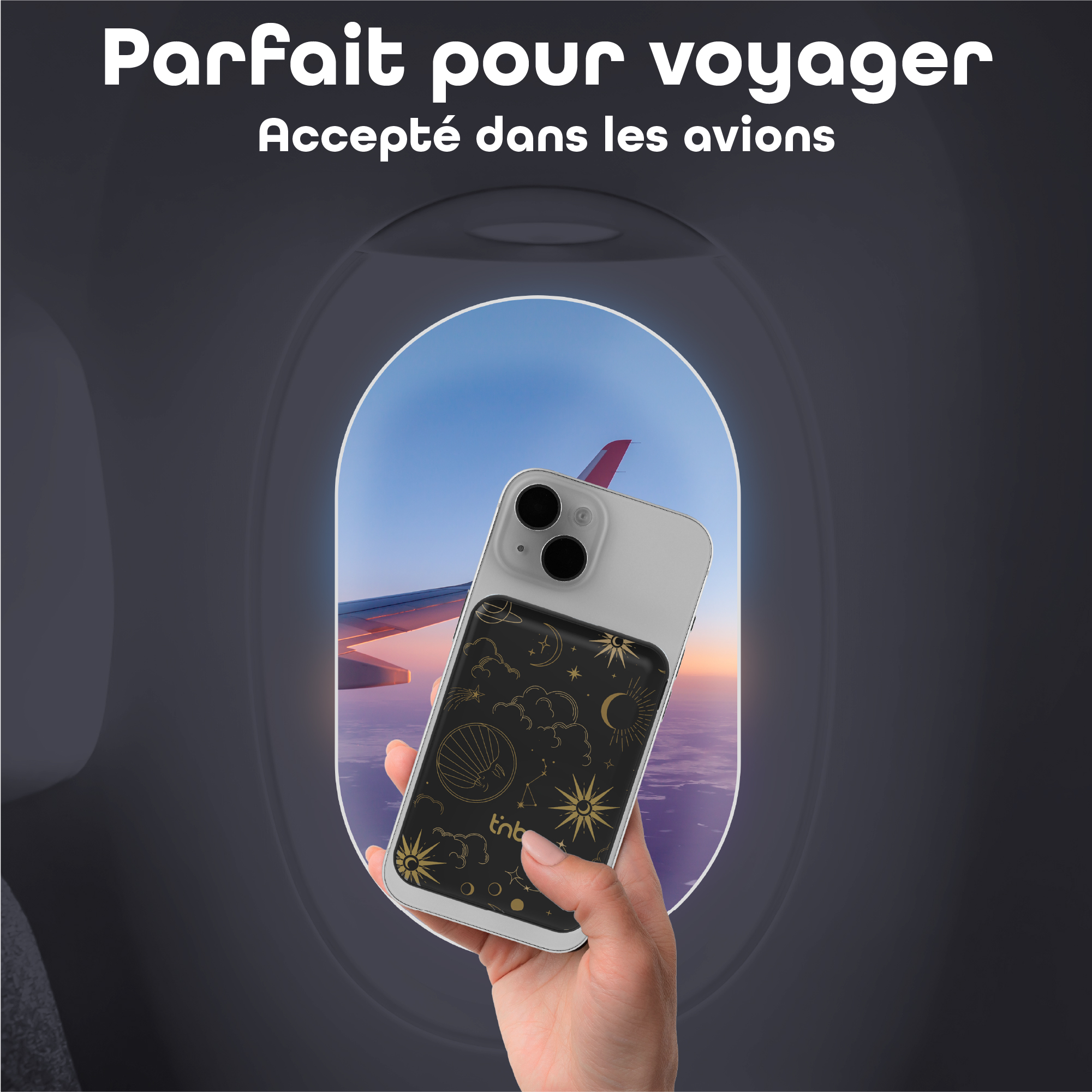 Batterie de secours 5000mAh compatible MagSafe - ASTRO EXCLUSIV6