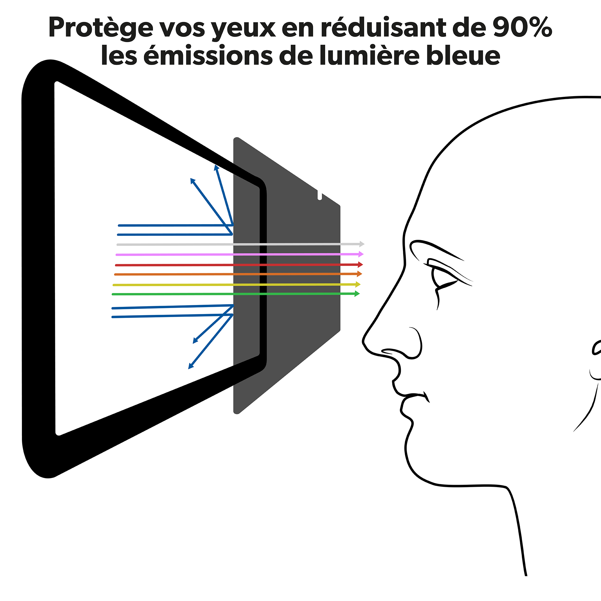Universal Privacy Filter - 15.6