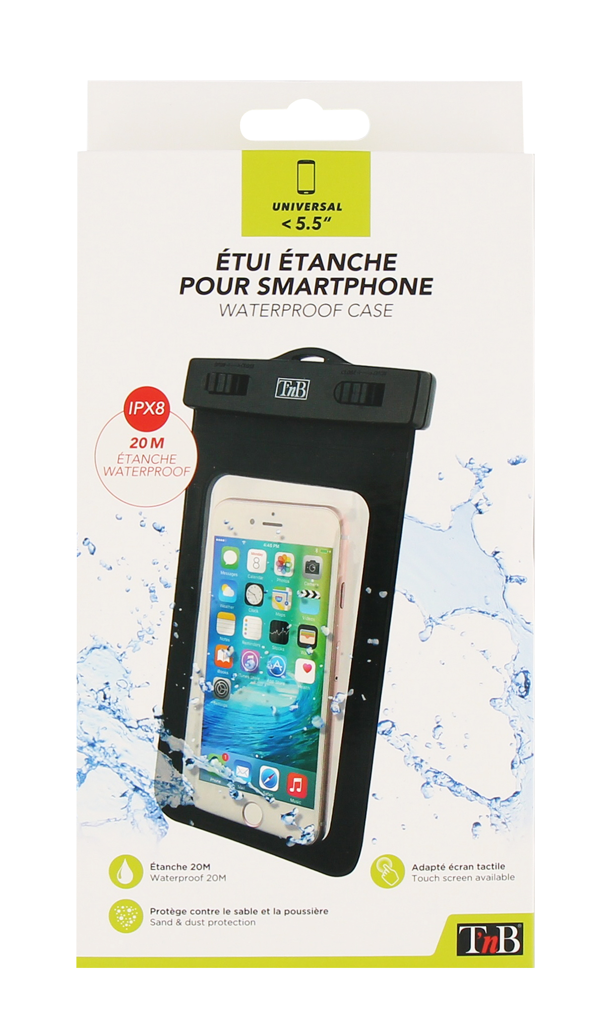 Funda impermeable universal XL para smartphone3