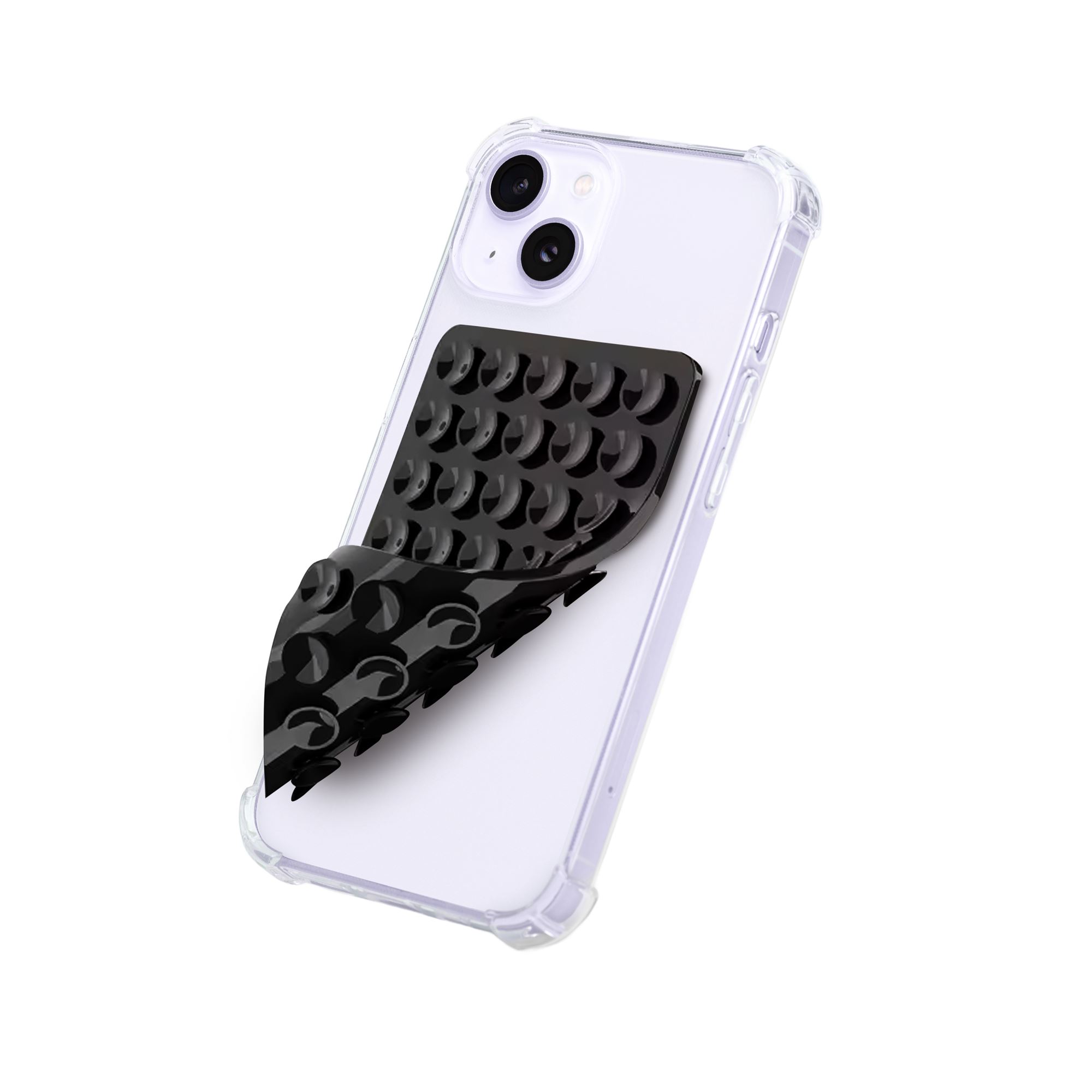 Support smartphone ventouse – Pack de 3 (Noir, Blanc, Nude)5