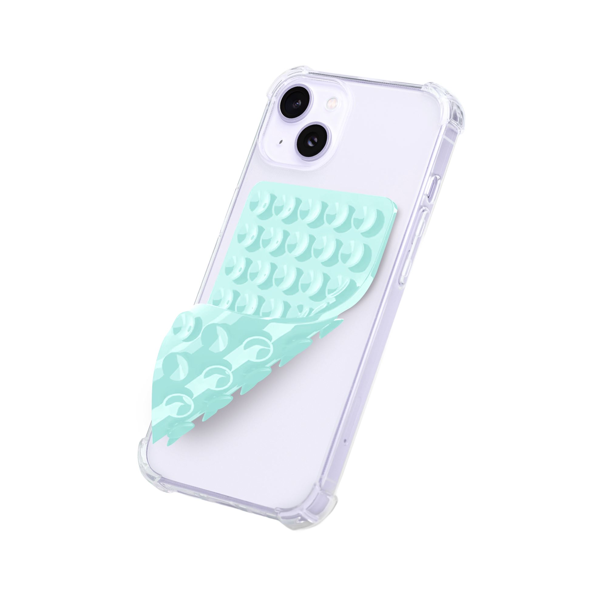 Support smartphone ventouse – Pack de 3 (Lavande, Rose, Turquoise)5