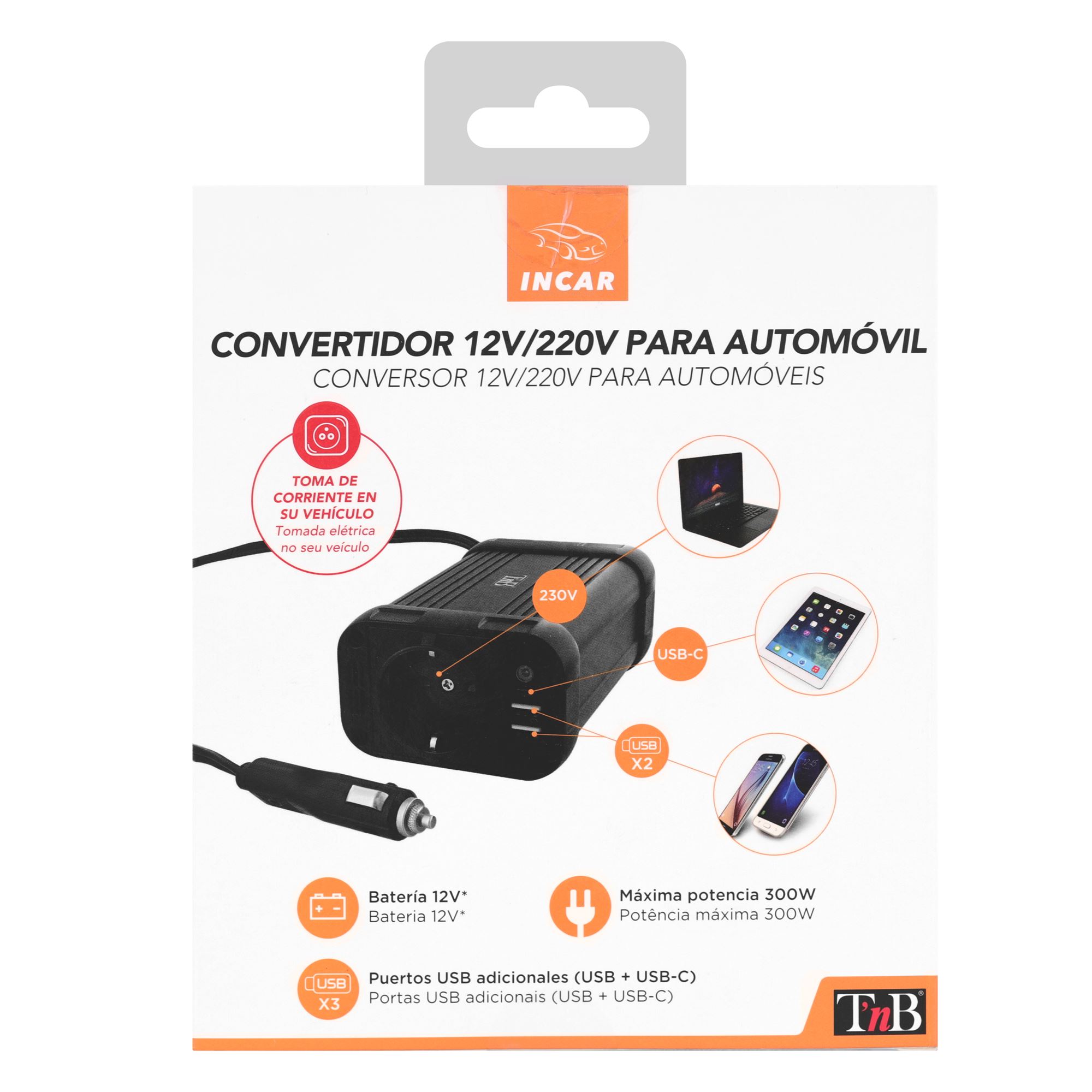 Convertisseur de tension 12V/230V4