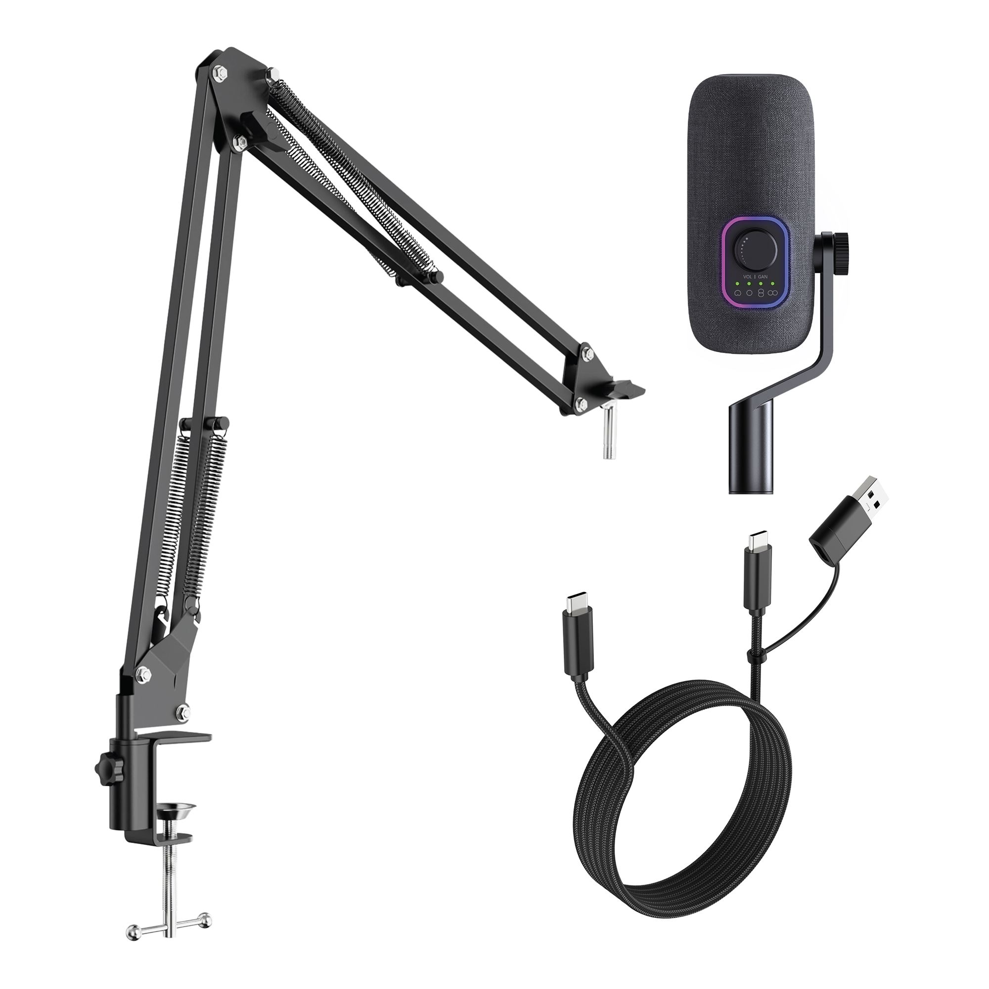 Pack microphone multi-directionnel qualité studio – INFLUENCE PRO2