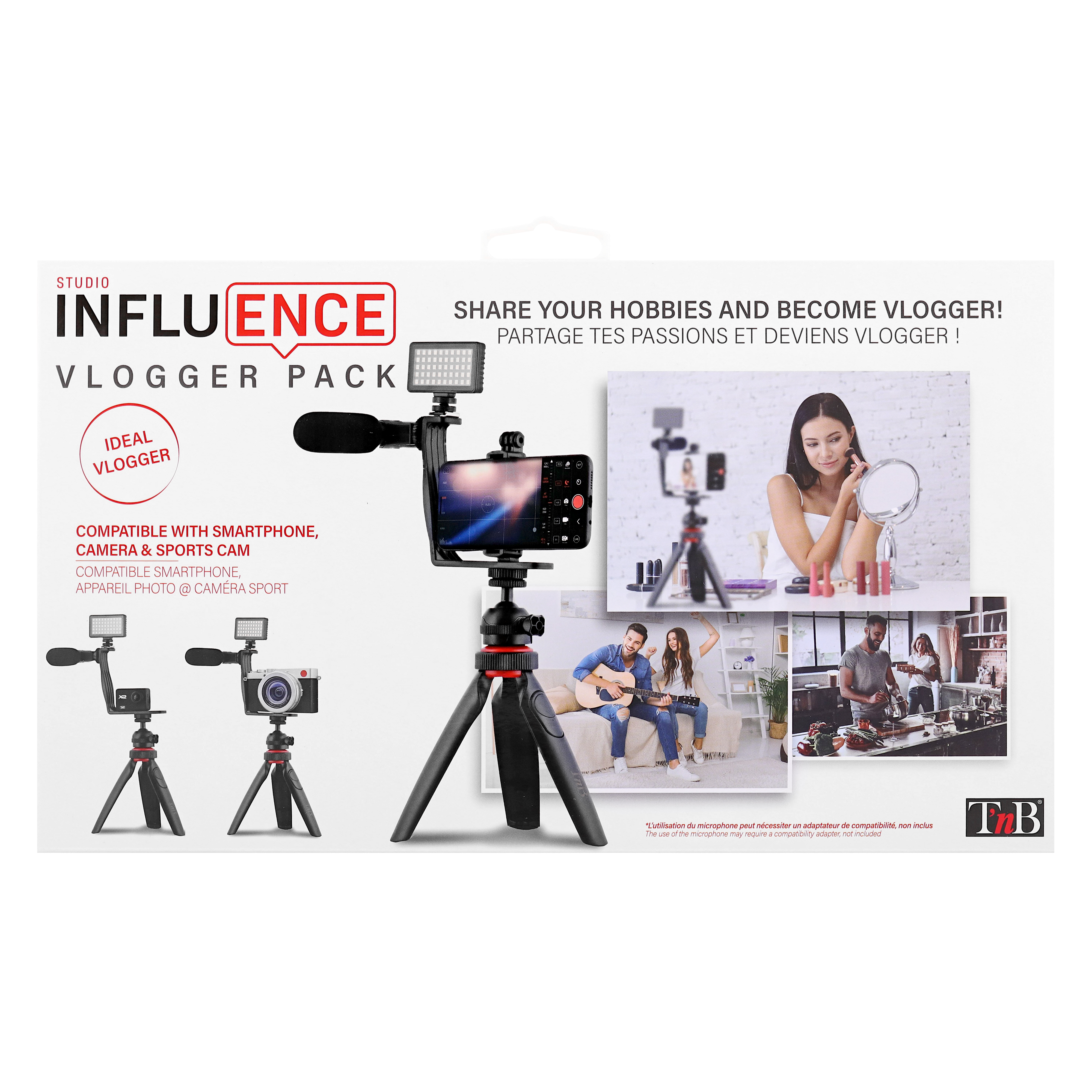 Pack Vlogger vidéo - INFLUENCE9