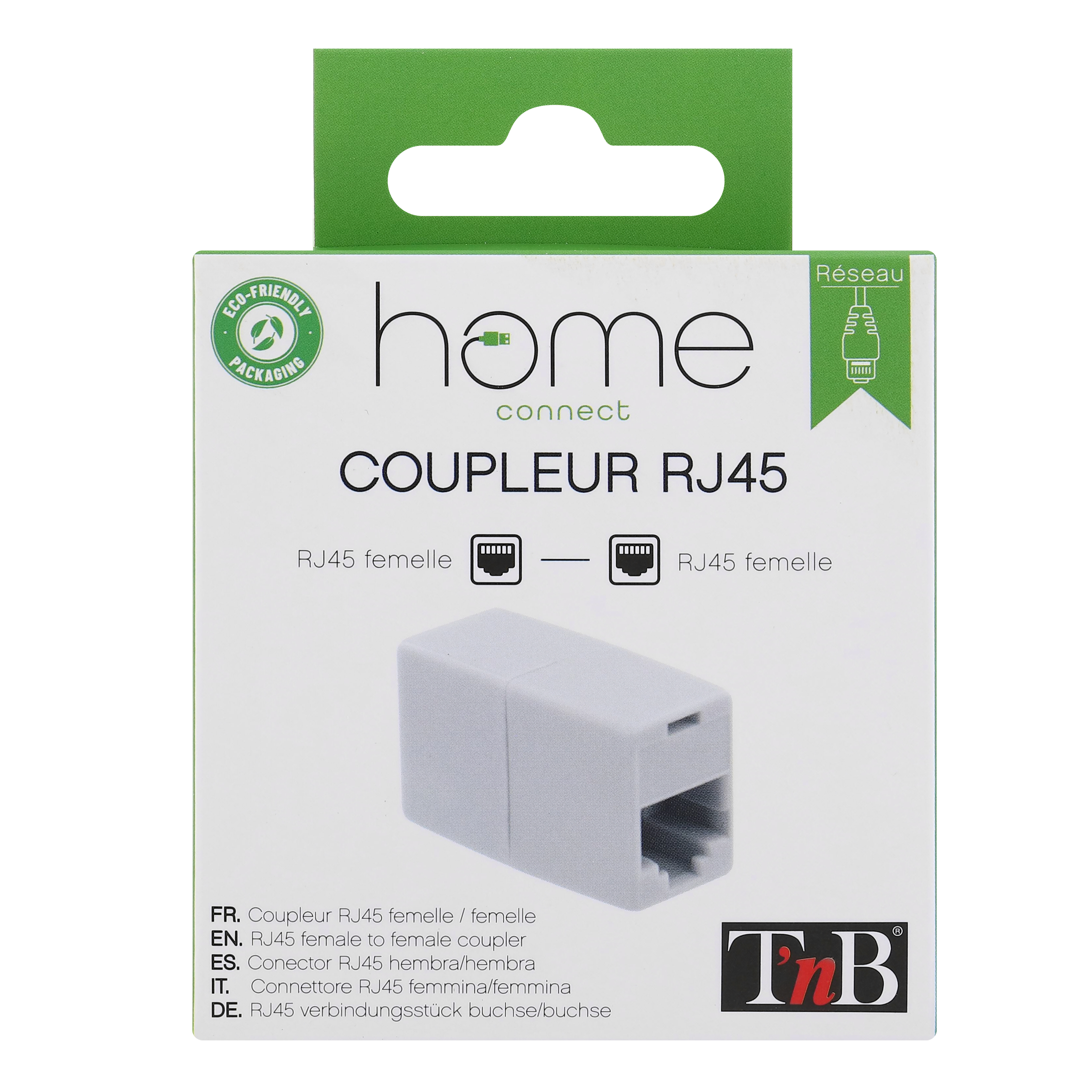 Adaptador RJ45 hembra / RJ45 hembra3