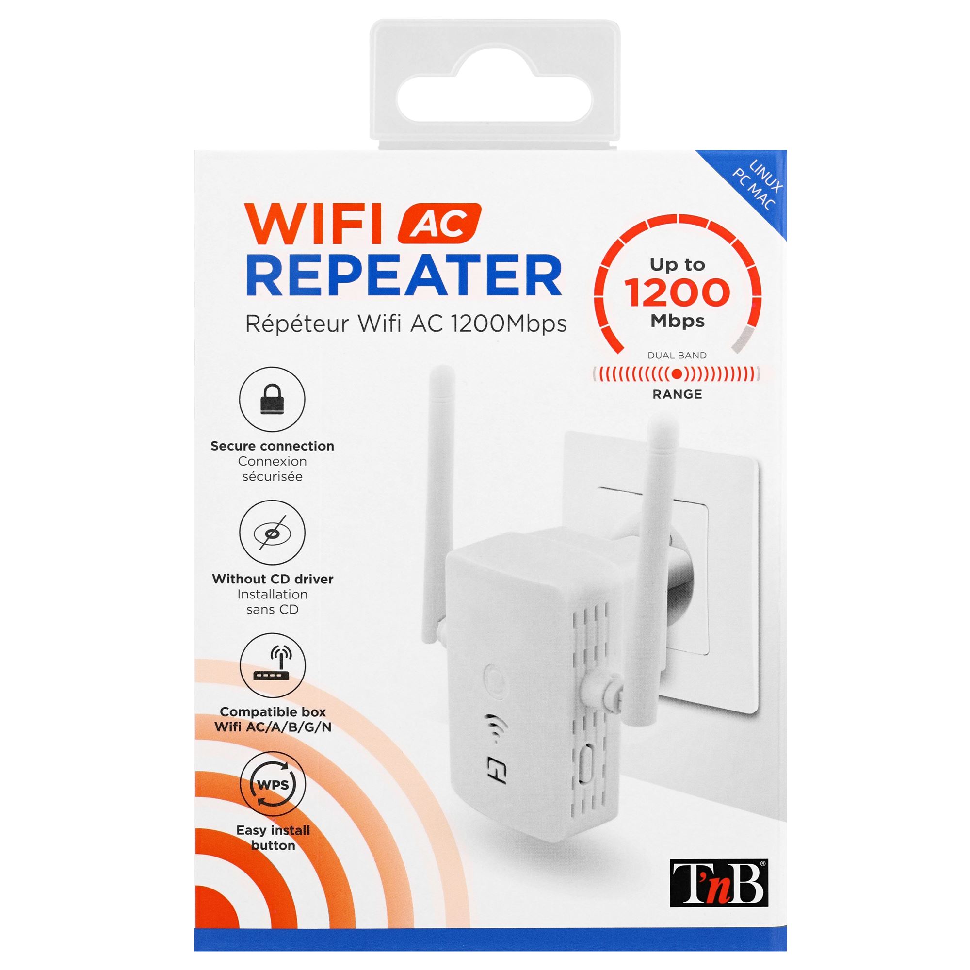 1200Mbps Wi-Fi Repeater6