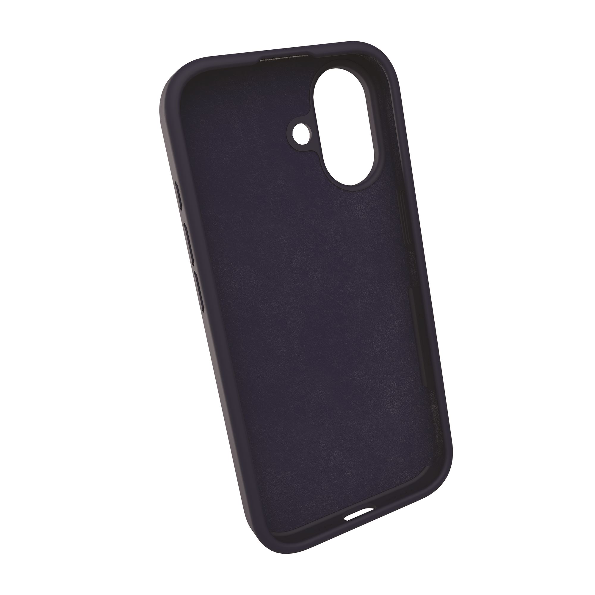 Coque de Protection Silicone Ultra-Douce pour iPhone 17 AIR Bleu navy2