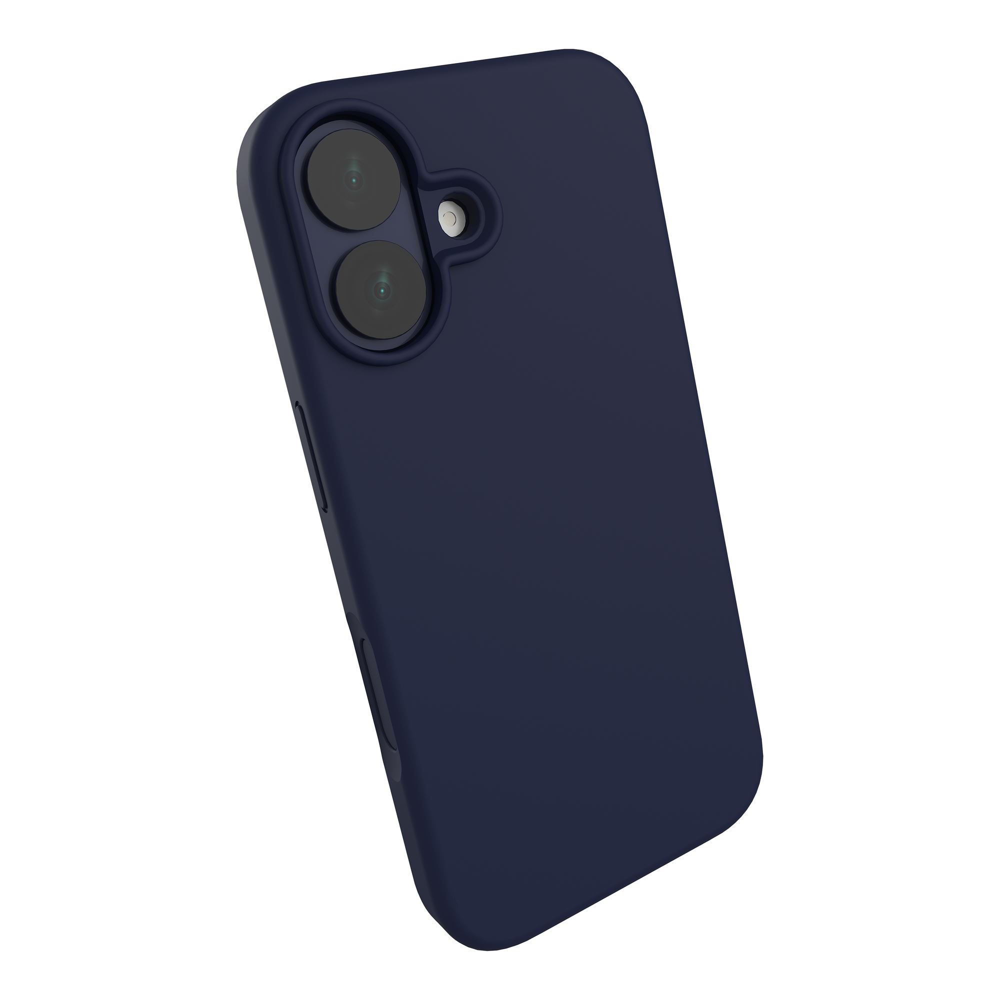 Coque de Protection Silicone Ultra-Douce pour iPhone 17 AIR Bleu navy3