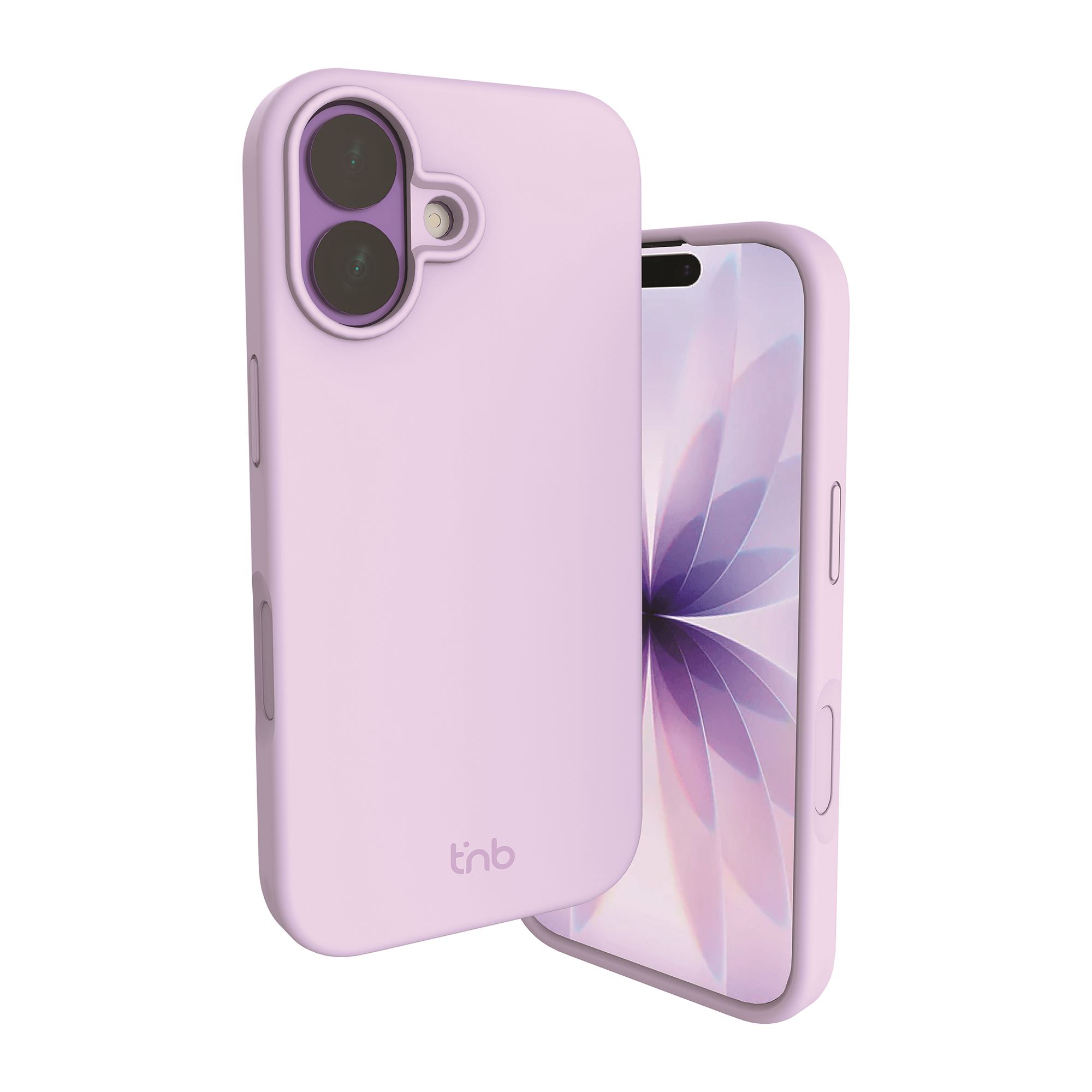 Coque de Protection Silicone Ultra-Douce pour iPhone 17 Lavande1