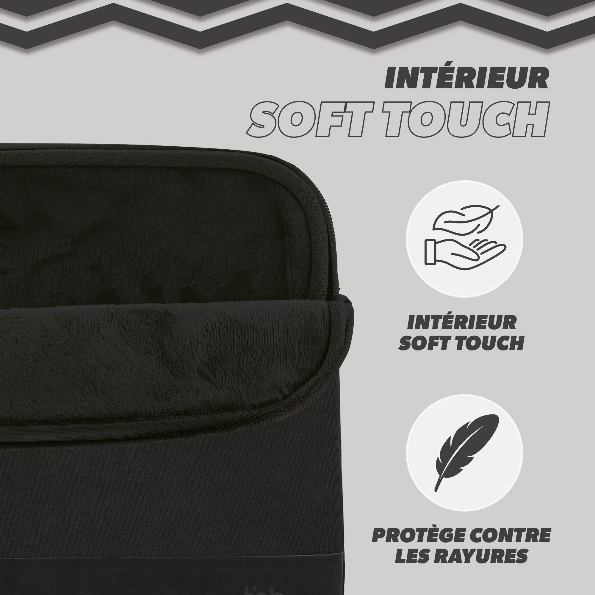 COMPUTER CASE COLOR BLACK 13-14''6
