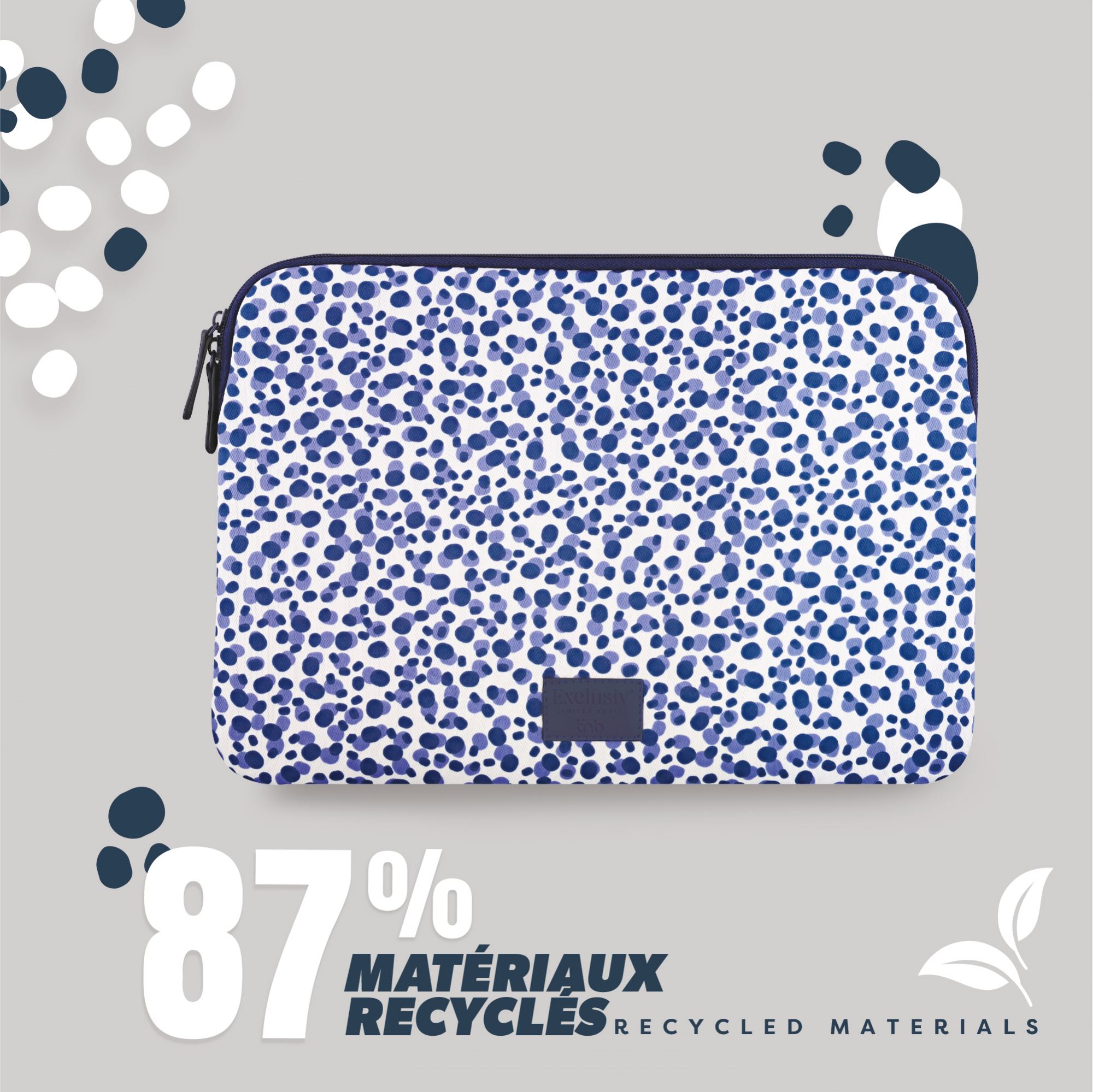 HOUSSE PC DESIGN EXCLUSIV BLUEBERRY 13-14''4