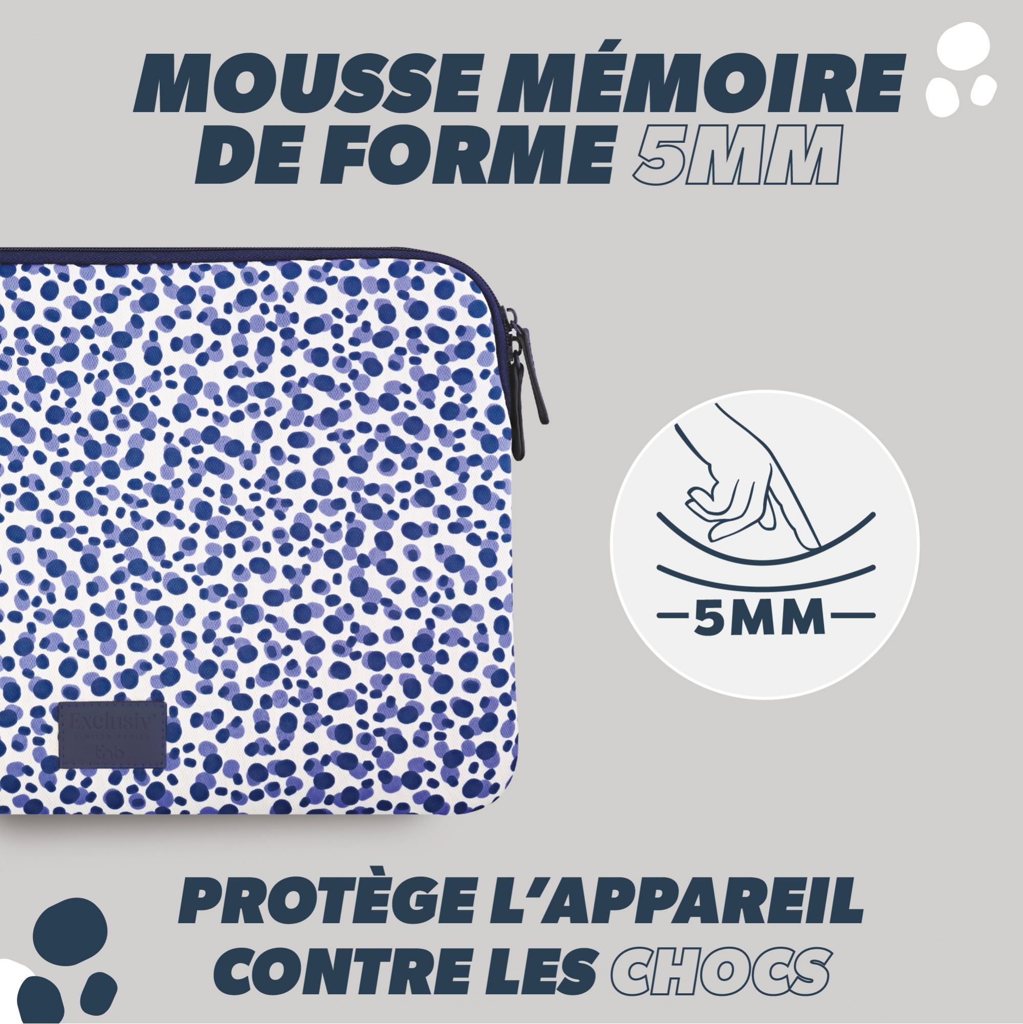 HOUSSE PC DESIGN EXCLUSIV BLUEBERRY 13-14''5