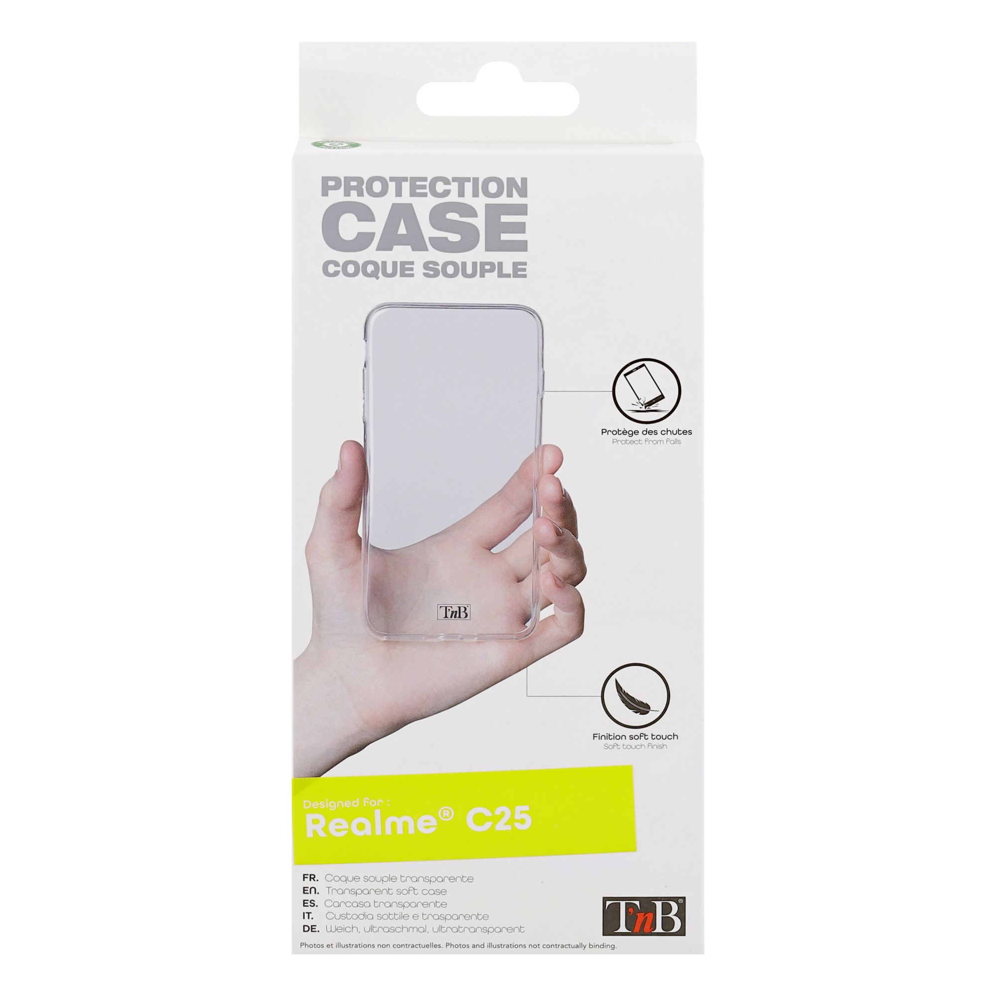Coque souple transparente pour Realme C251