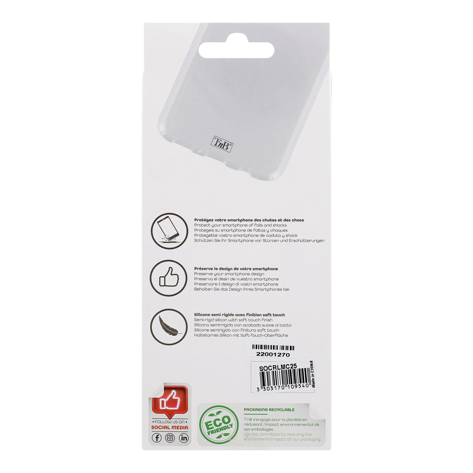 Coque souple transparente pour Realme C252