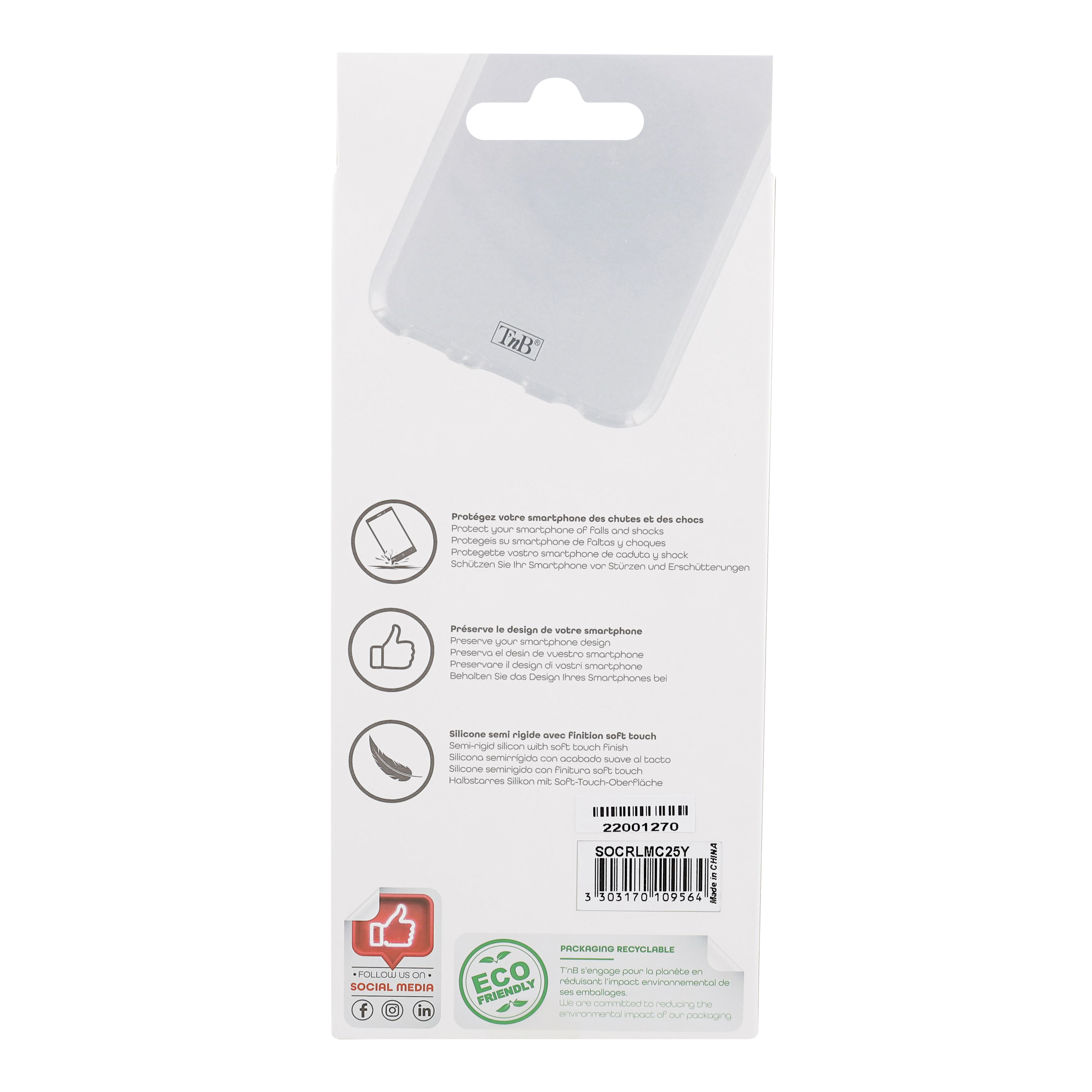 Soft transparent case for Realme C25Y2