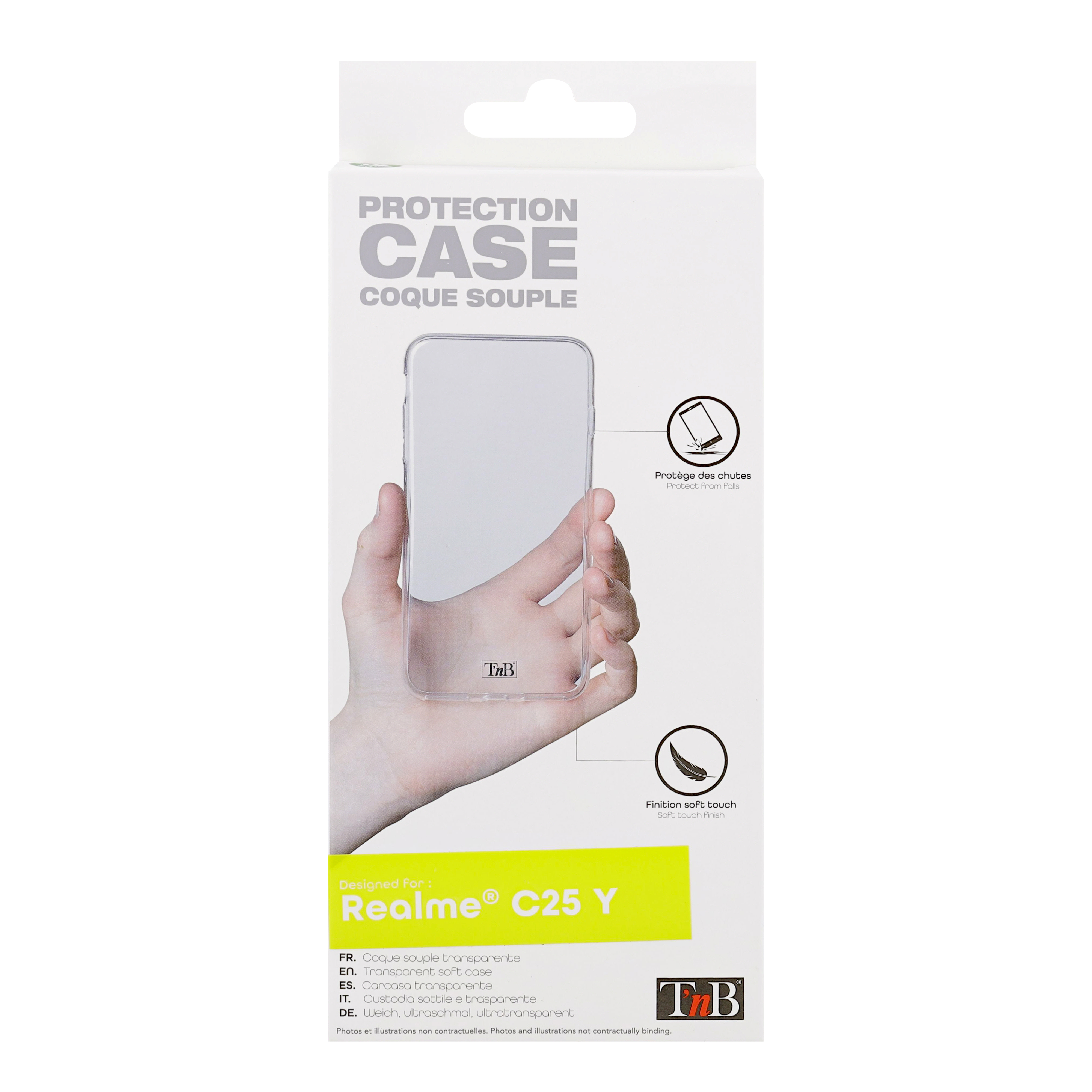 Soft transparent case for Realme C25Y1