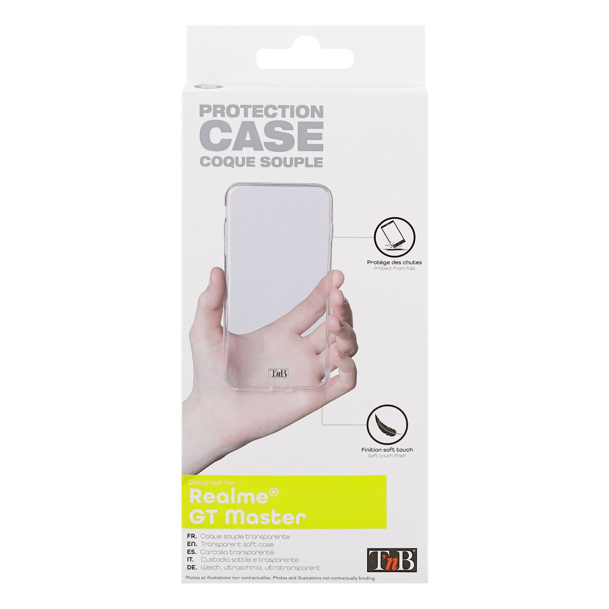 Transparent soft case for Realme GT Master1