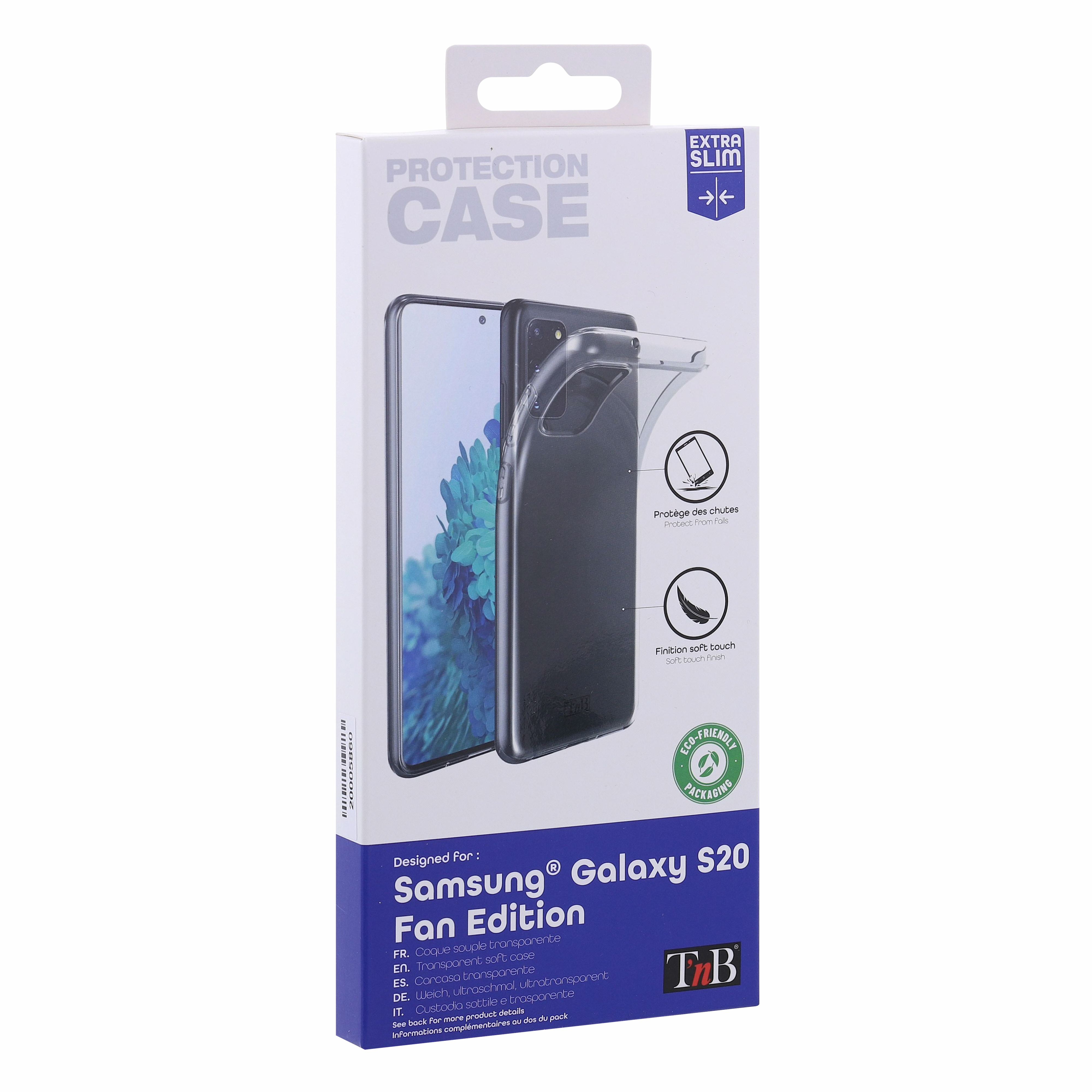 Funda blanda transparente para Samsung Galaxy S20 Fan Edition2