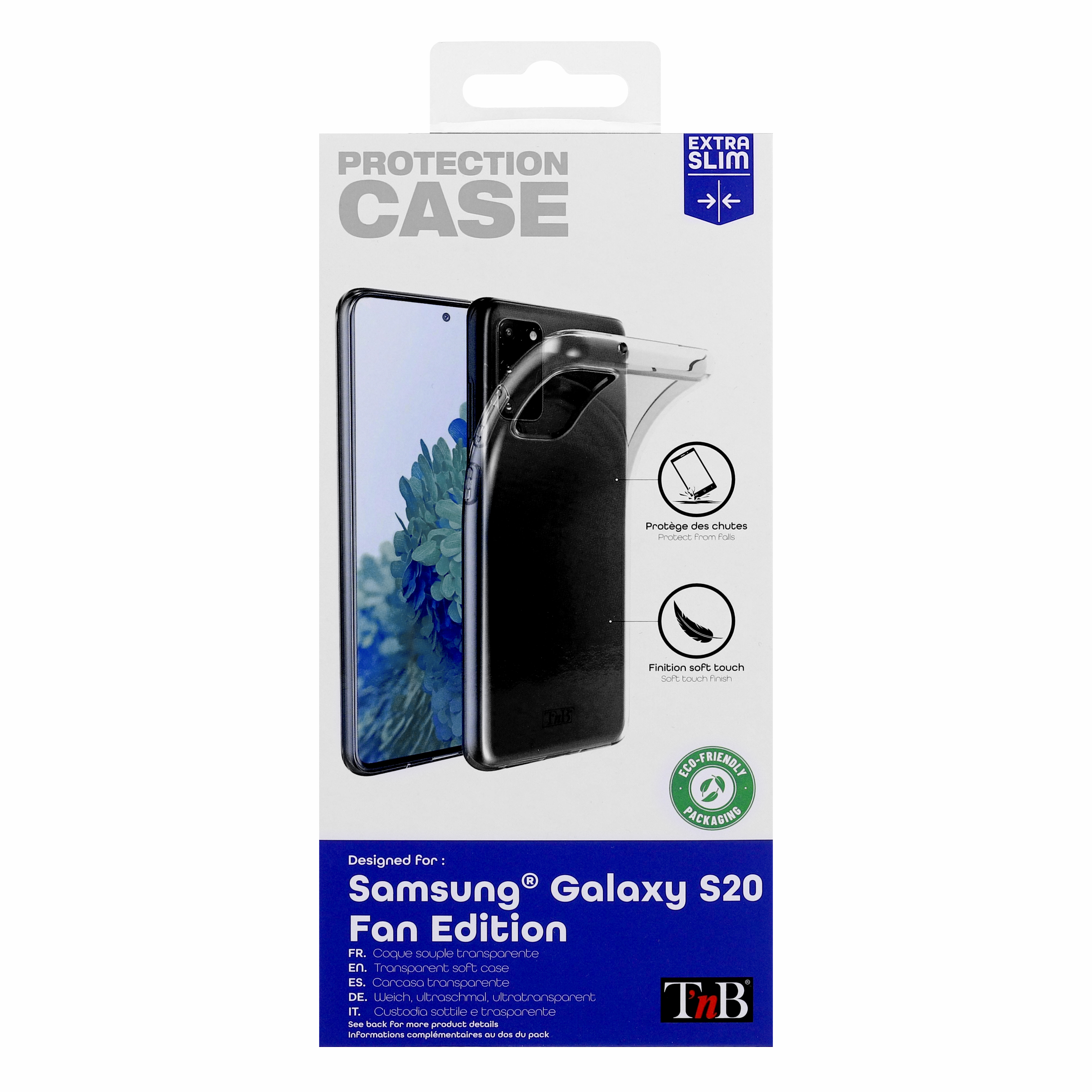 Transparent soft case for Samsung Galaxy S20 Fan Edition3