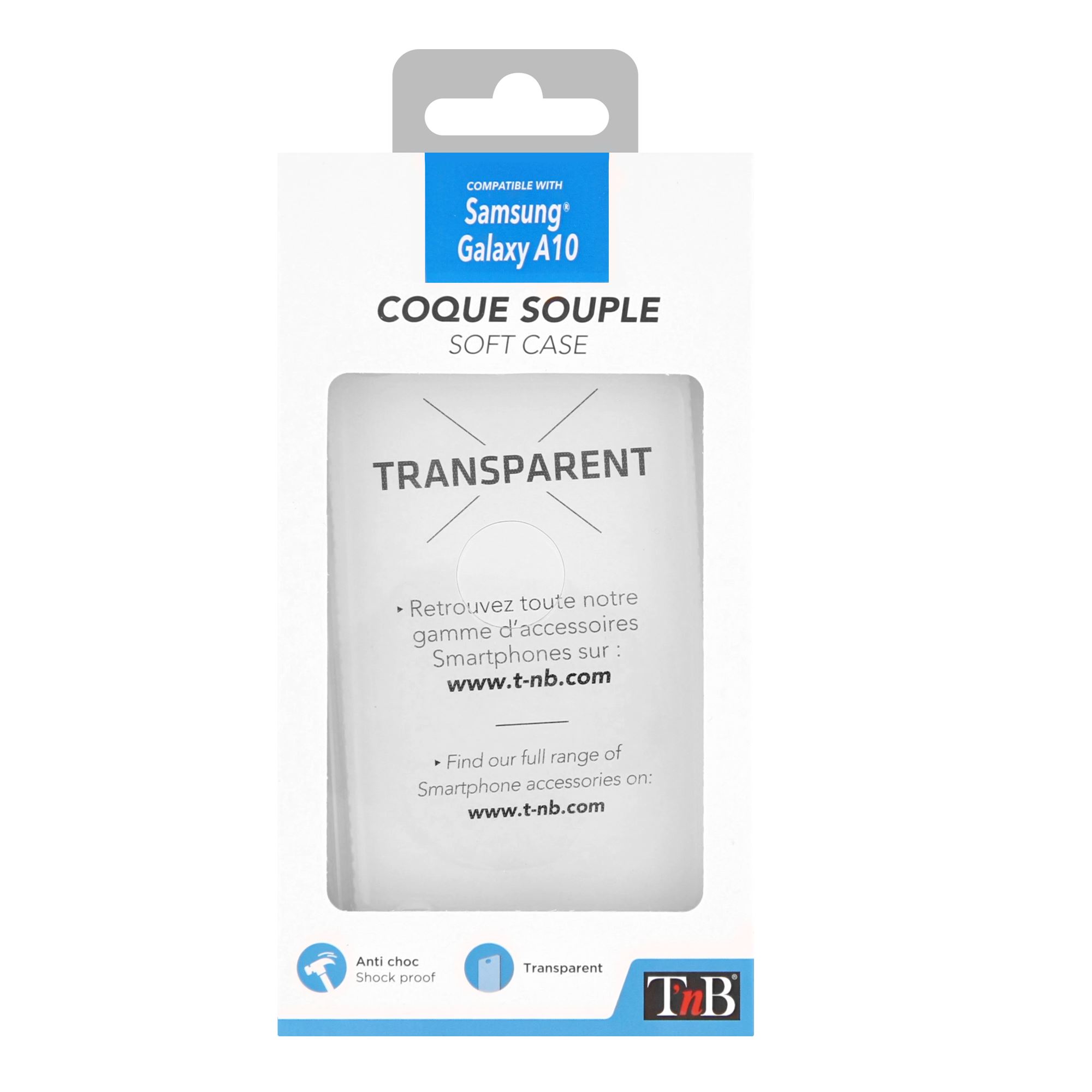 Coque souple transparente pour Samsung Galaxy A102