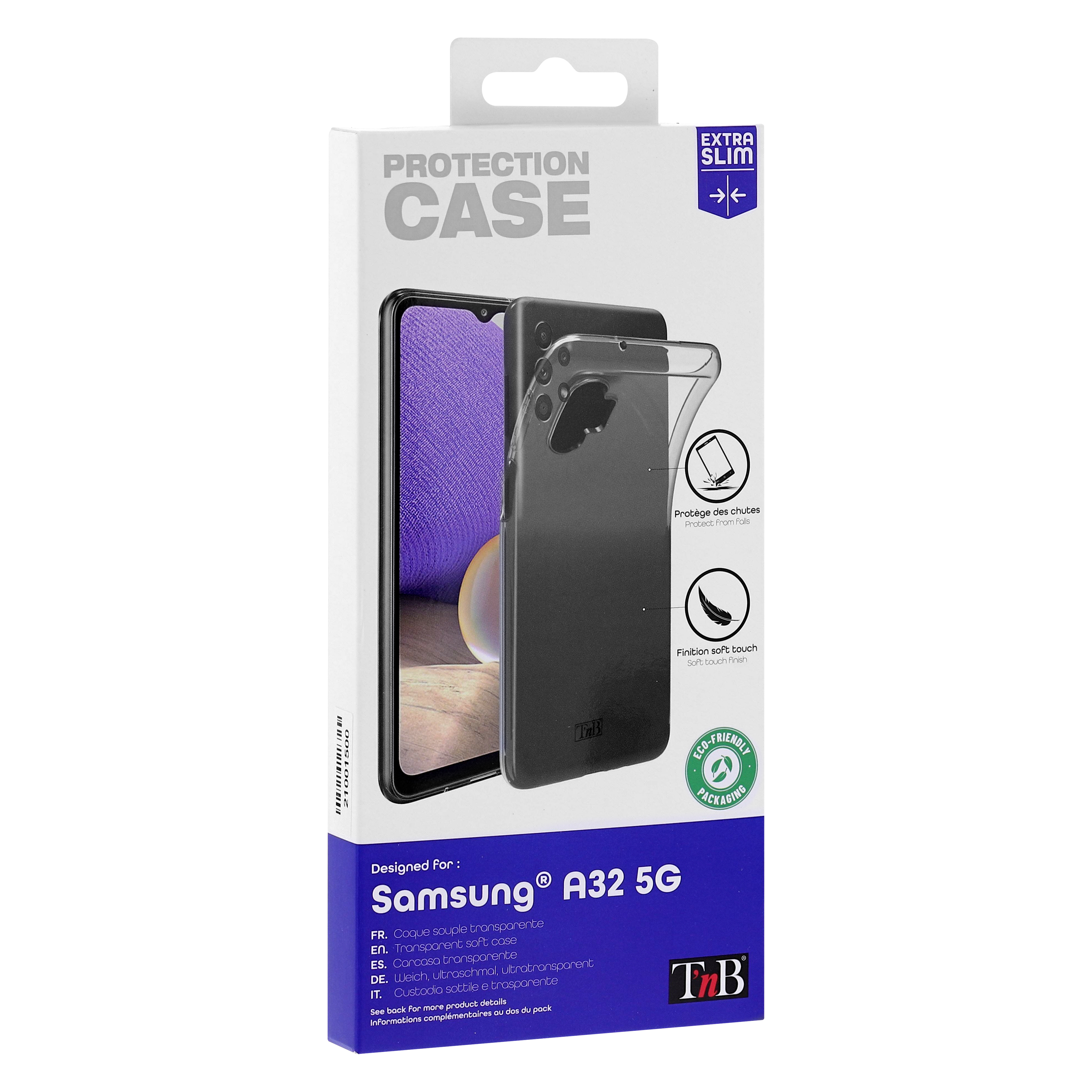 Coque souple transparente pour Samsung Galaxy A32 5G2