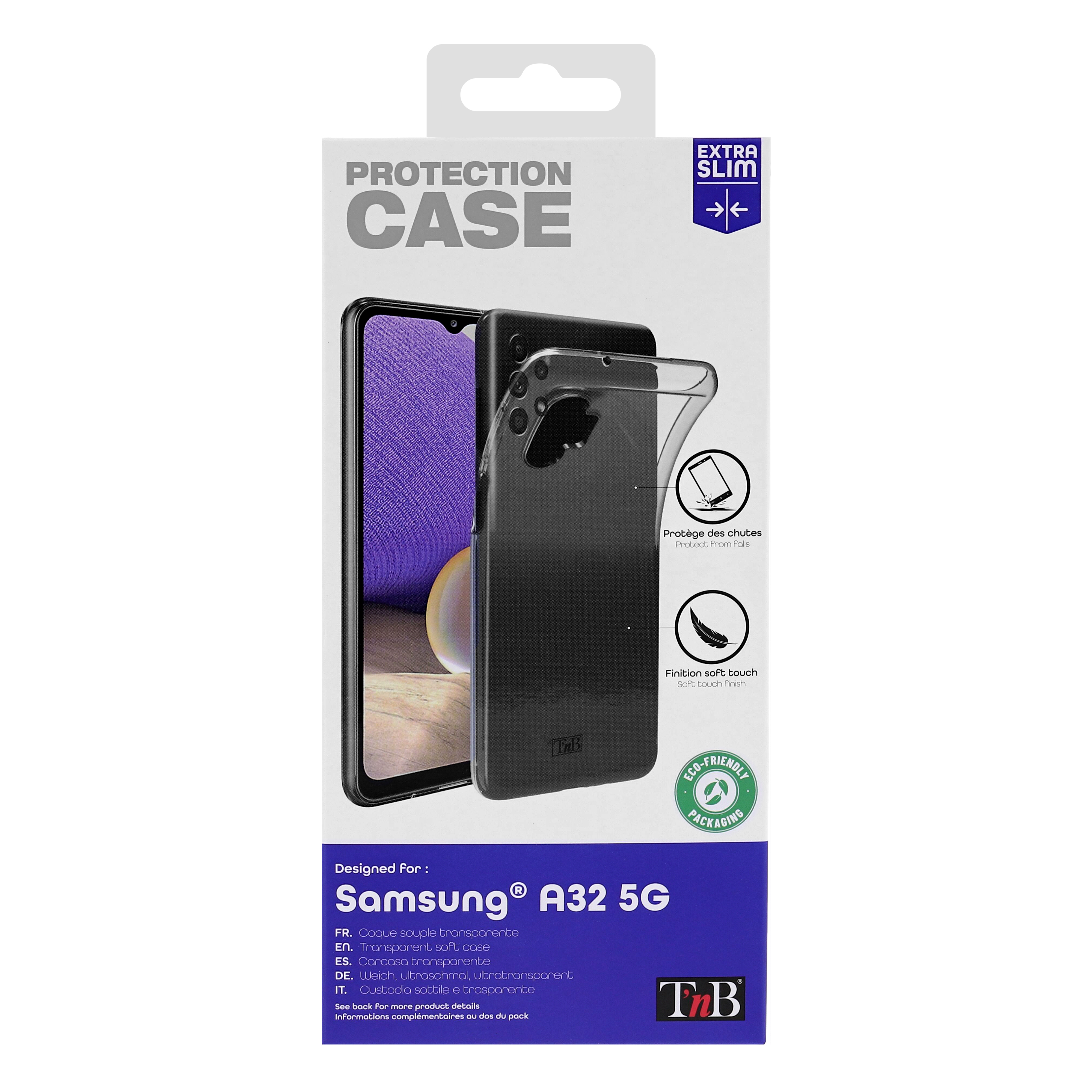 Coque souple transparente pour Samsung Galaxy A32 5G3