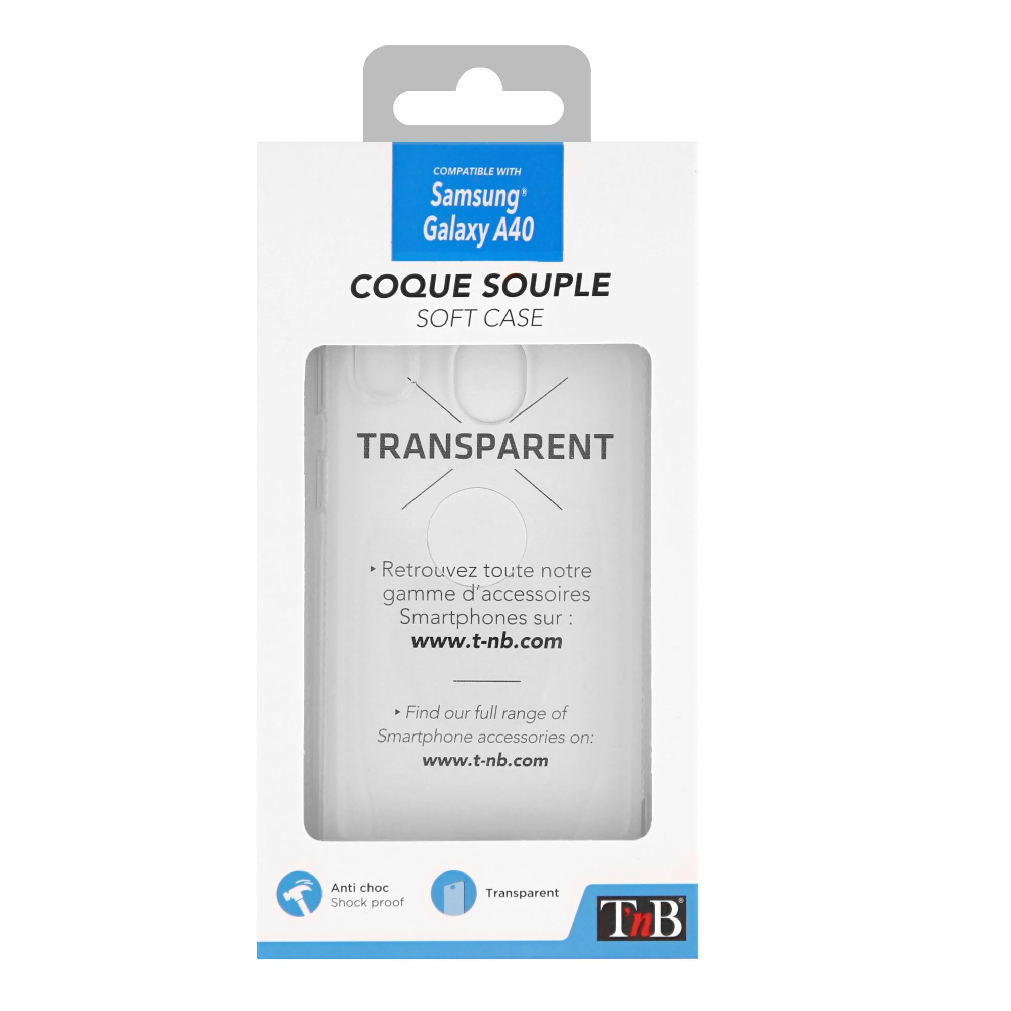 Transparent soft case for Samsung Galaxy A503