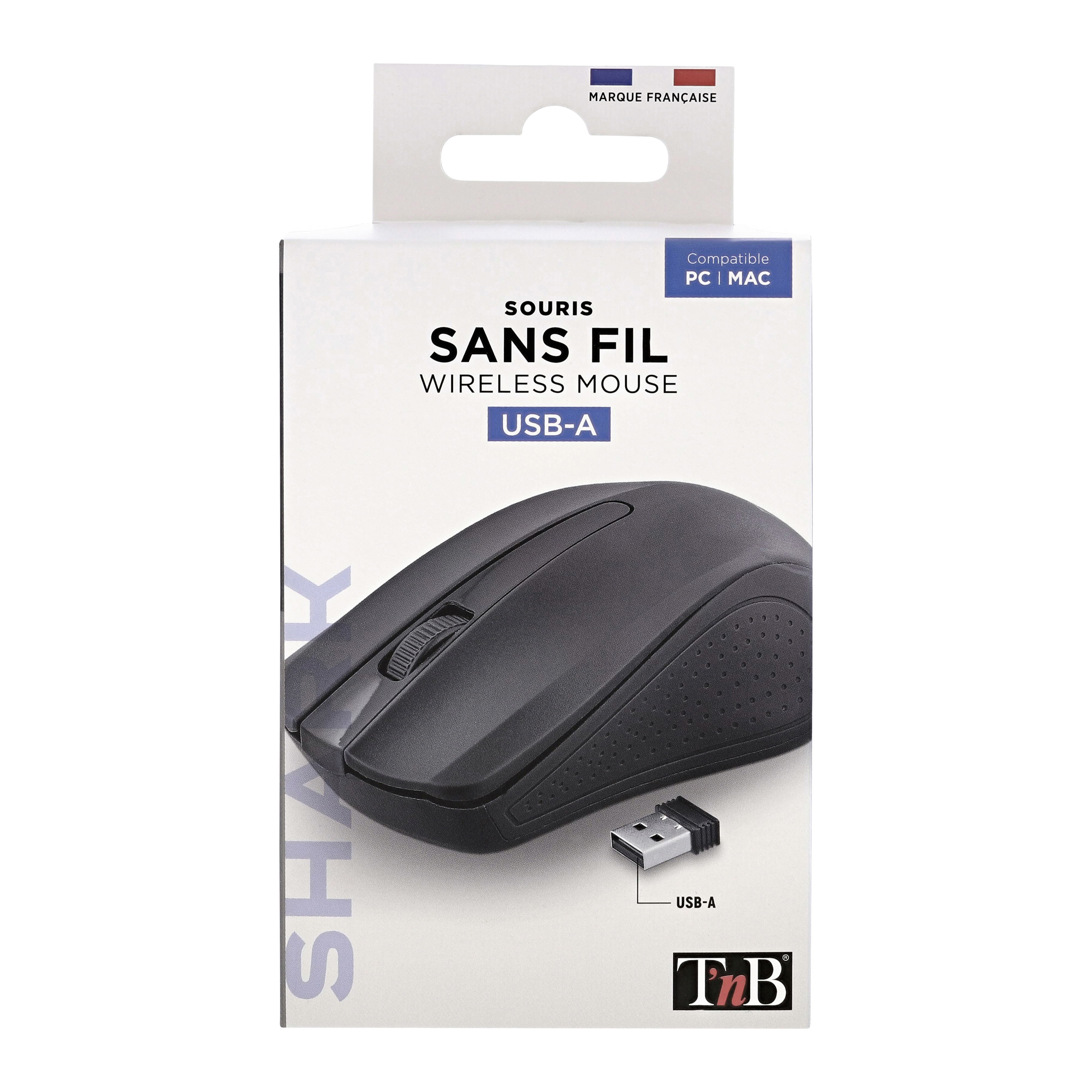 Souris sans fil SHARK noire8