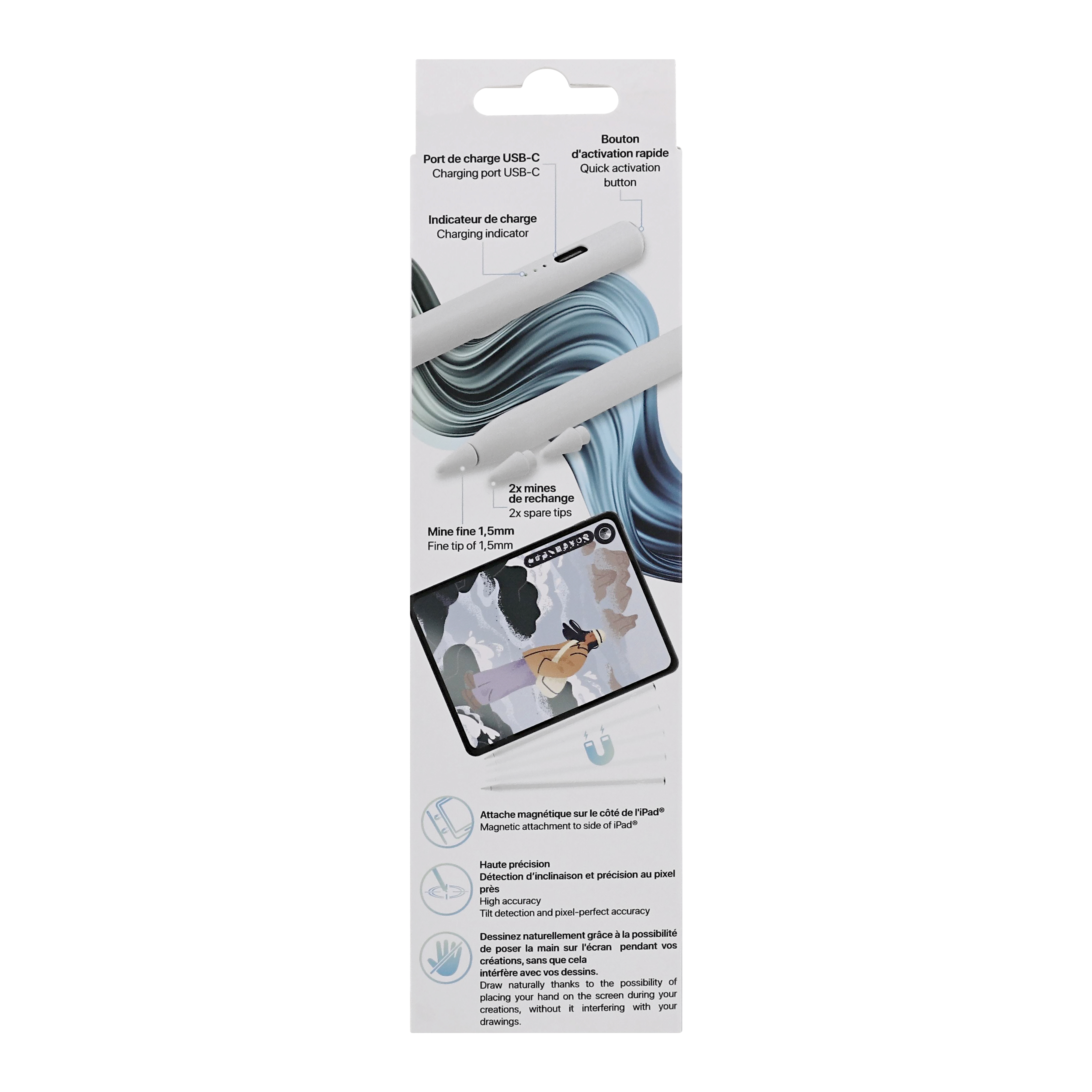 Stylet actif rechargeable pour iPad10