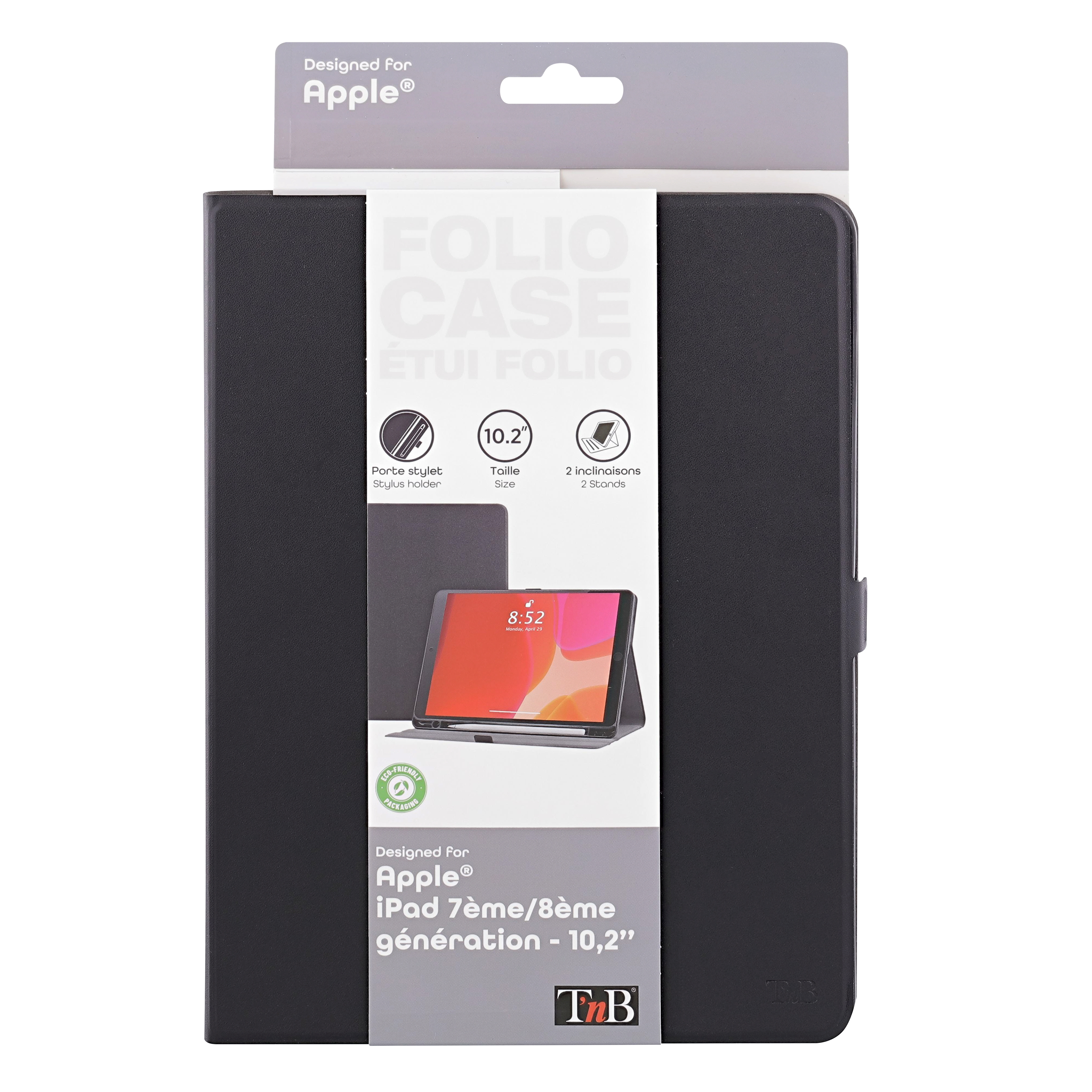 Etui folio pour tablette iPad 10,2