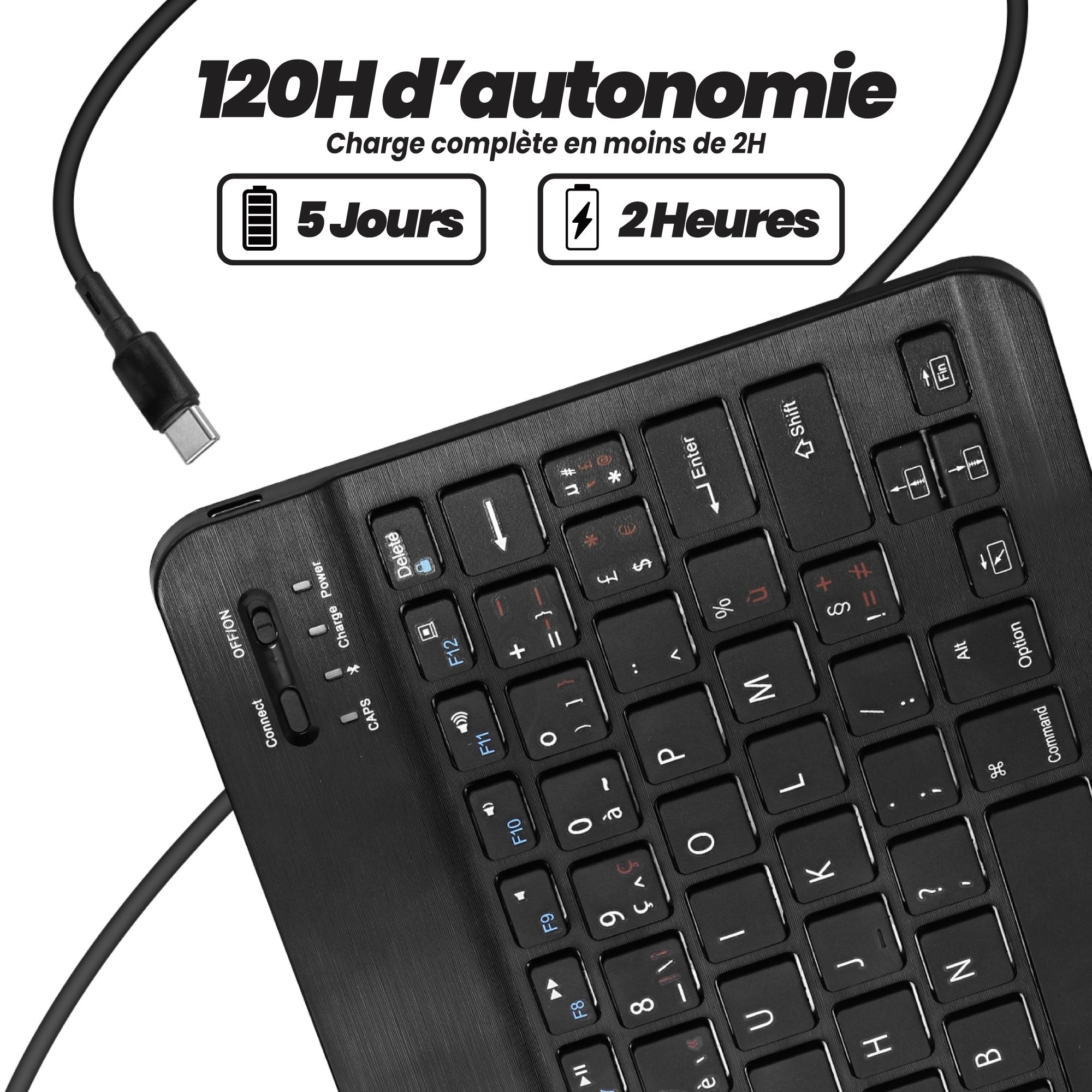 Folio Magnetic Keyboard Tablet 10-11''6